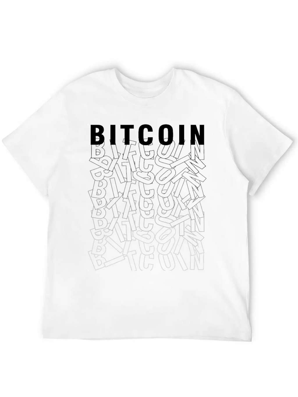 Bitcoin Stylish Everyday T-Shirt – Unisex Basic Cotton Tee