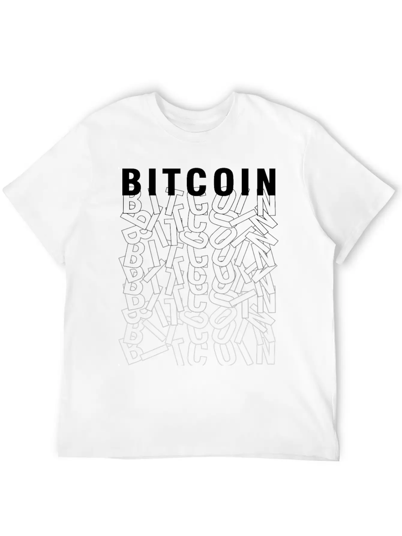 Bitcoin Stylish Everyday T-Shirt – Unisex Basic Cotton Tee
