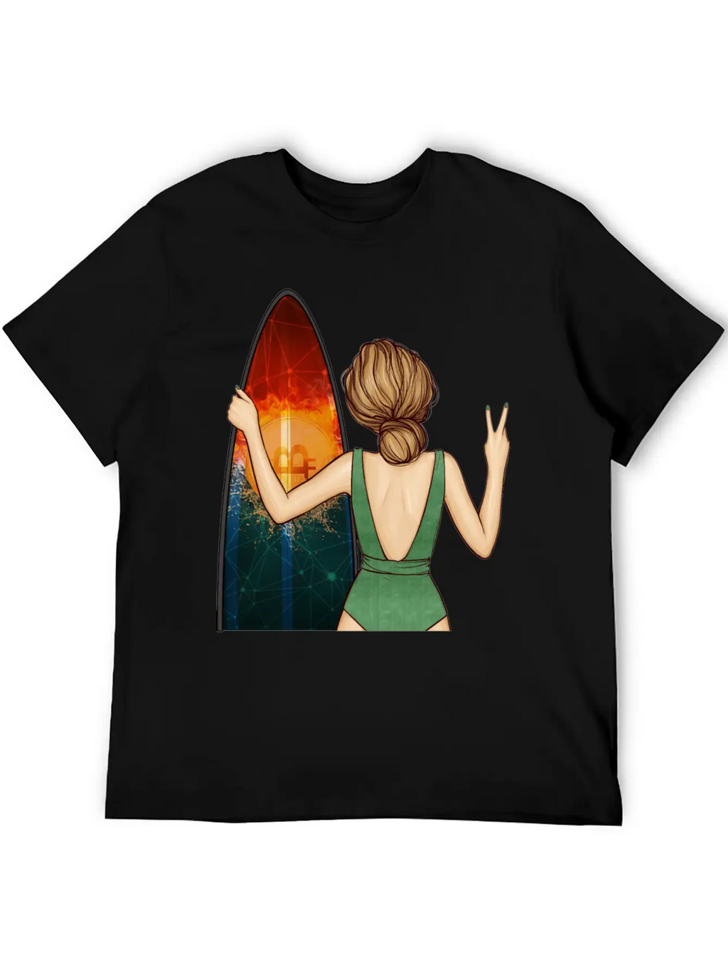 Bitcoin Summer Unisex Short Sleeve Soft Cotton T-Shirt – Casual Everyday Wear