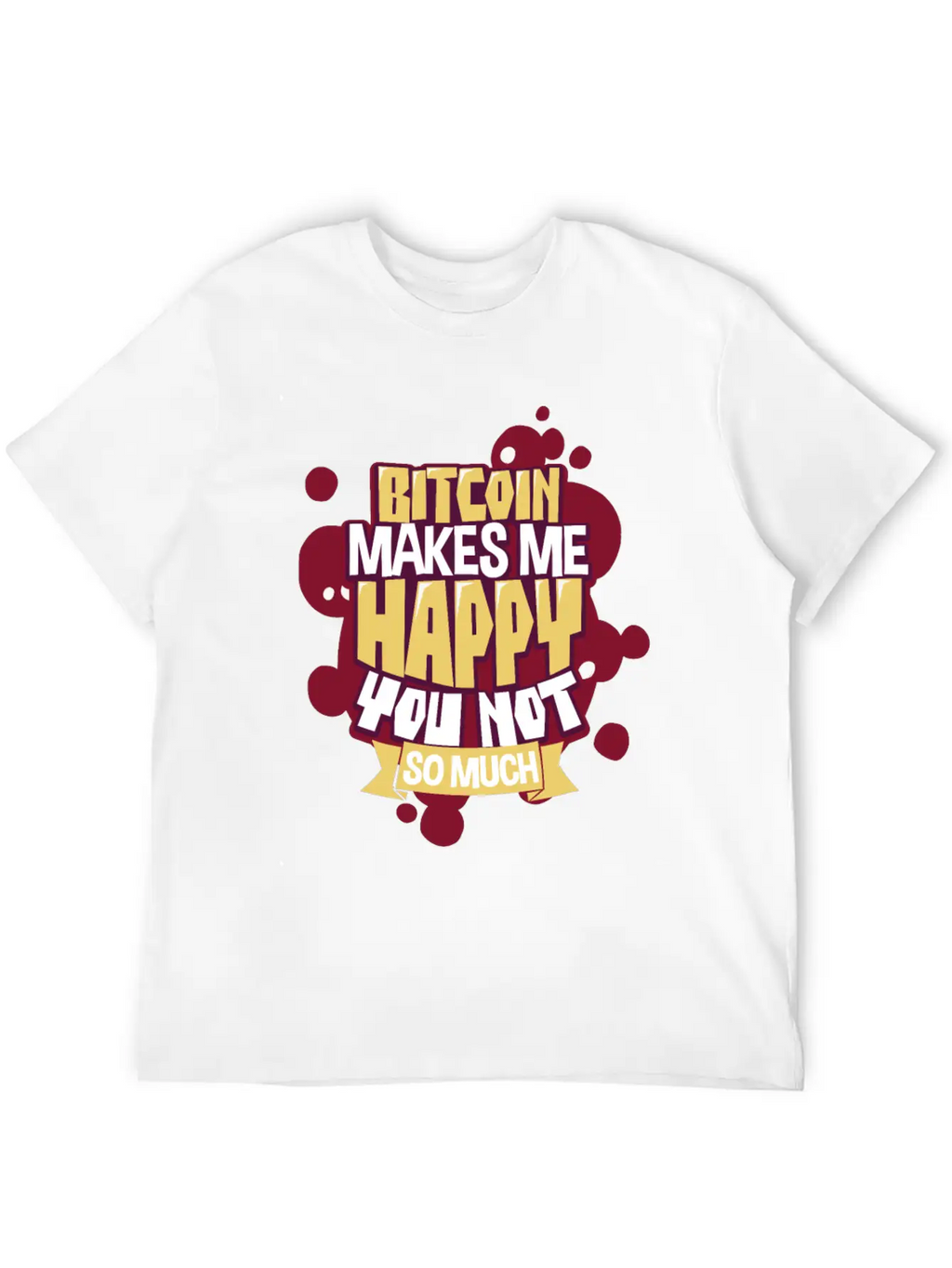 Bitcoin Unisex Casual T-Shirt – Clean Design For Daily Comfort