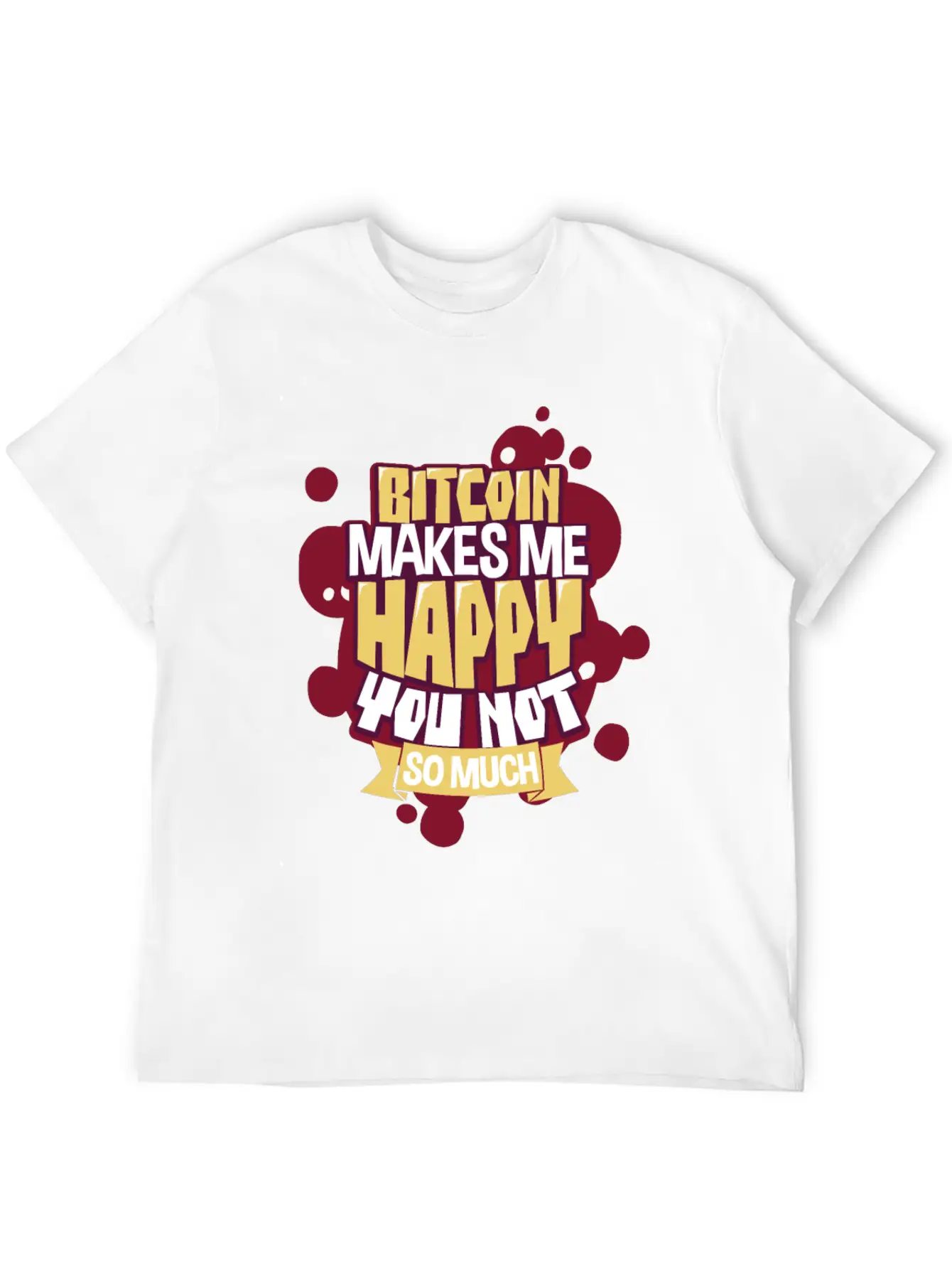 Bitcoin Unisex Casual T-Shirt – Clean Design For Daily Comfort