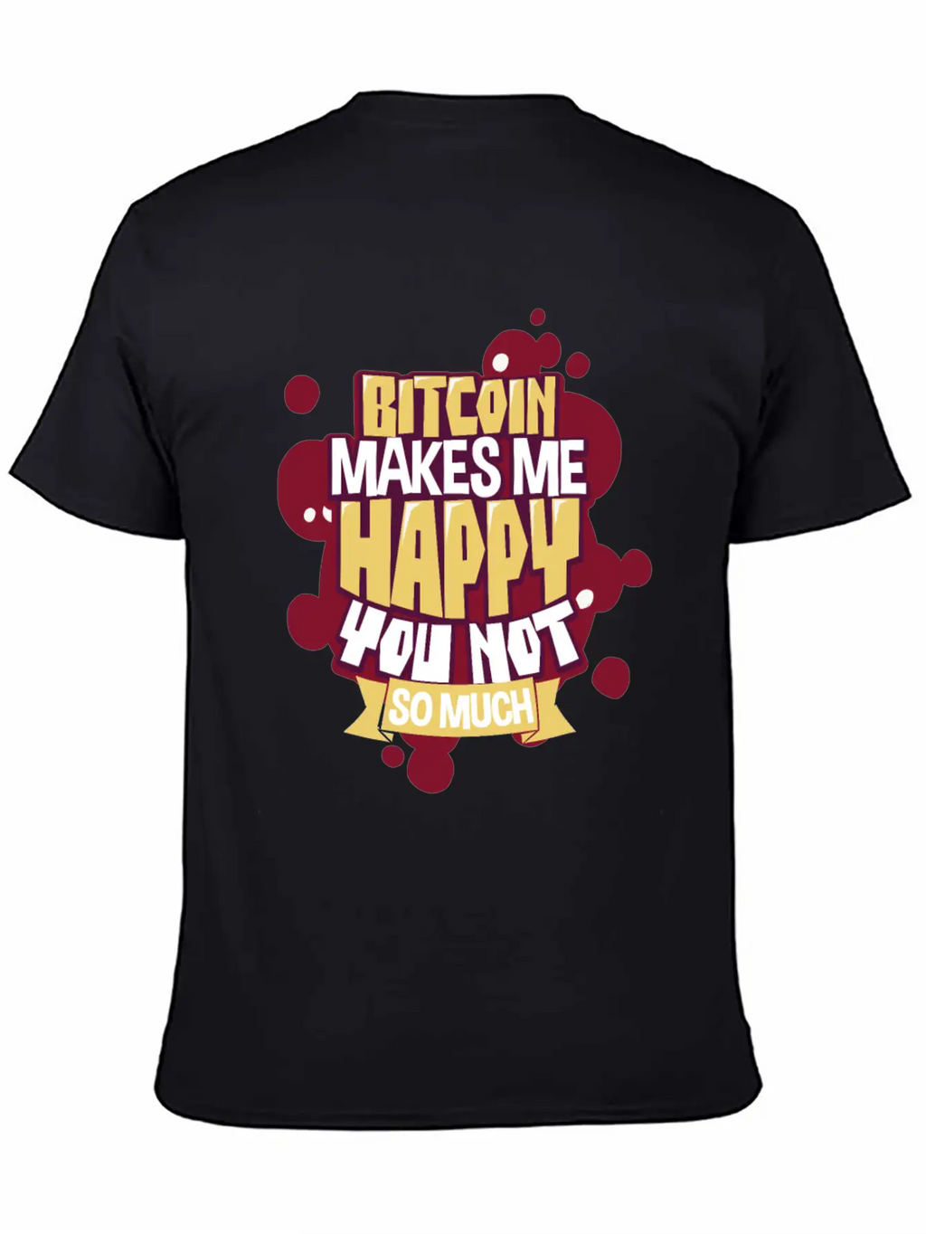 Bitcoin Unisex Casual T-Shirt – Clean Design For Daily Comfort