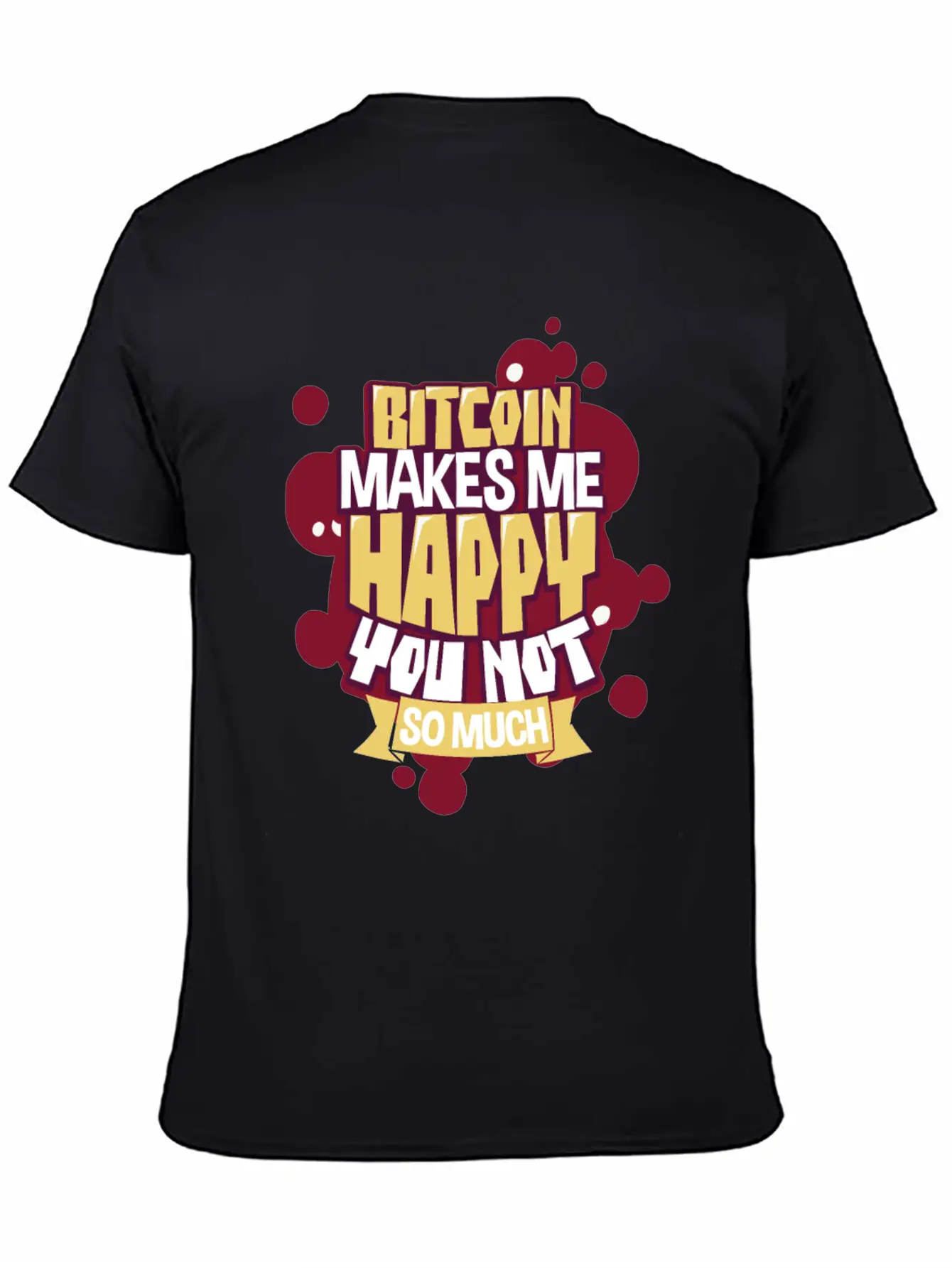 Bitcoin Unisex Casual T-Shirt – Clean Design For Daily Comfort