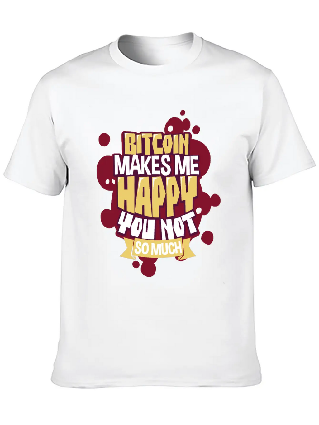 Bitcoin Unisex Casual T-Shirt – Clean Design For Daily Comfort