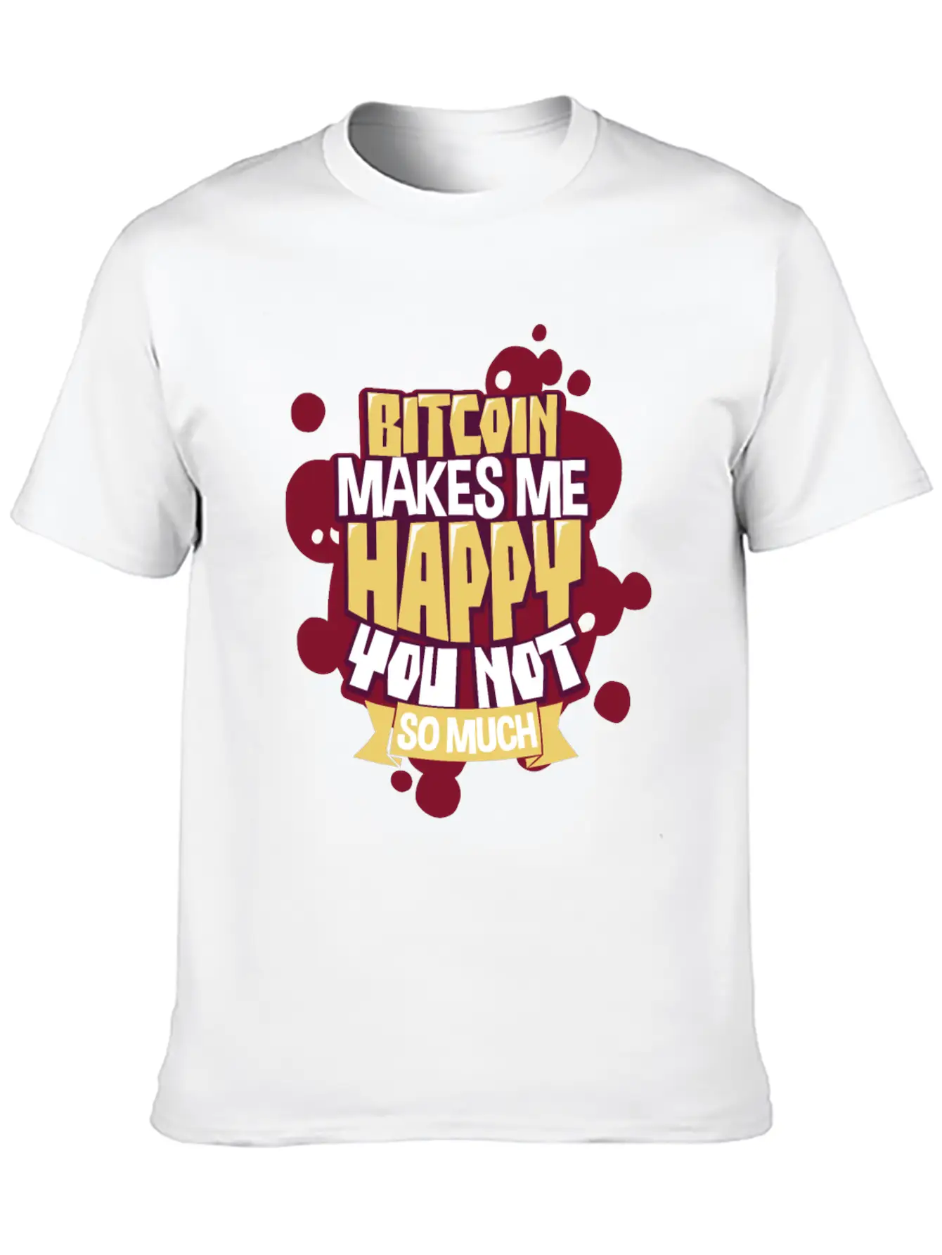 Bitcoin Unisex Casual T-Shirt – Clean Design For Daily Comfort