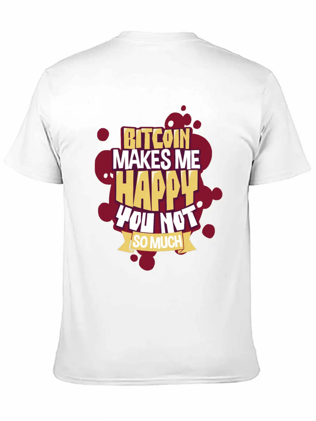 Bitcoin Unisex Casual T-Shirt – Clean Design For Daily Comfort