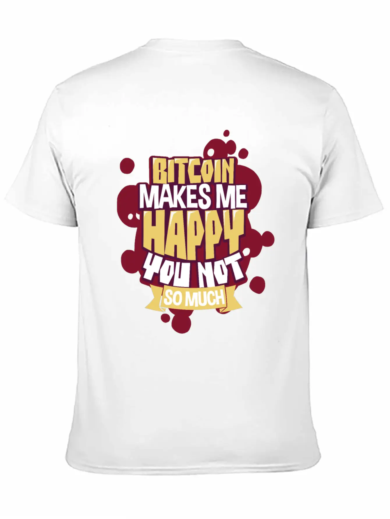 Bitcoin Unisex Casual T-Shirt – Clean Design For Daily Comfort