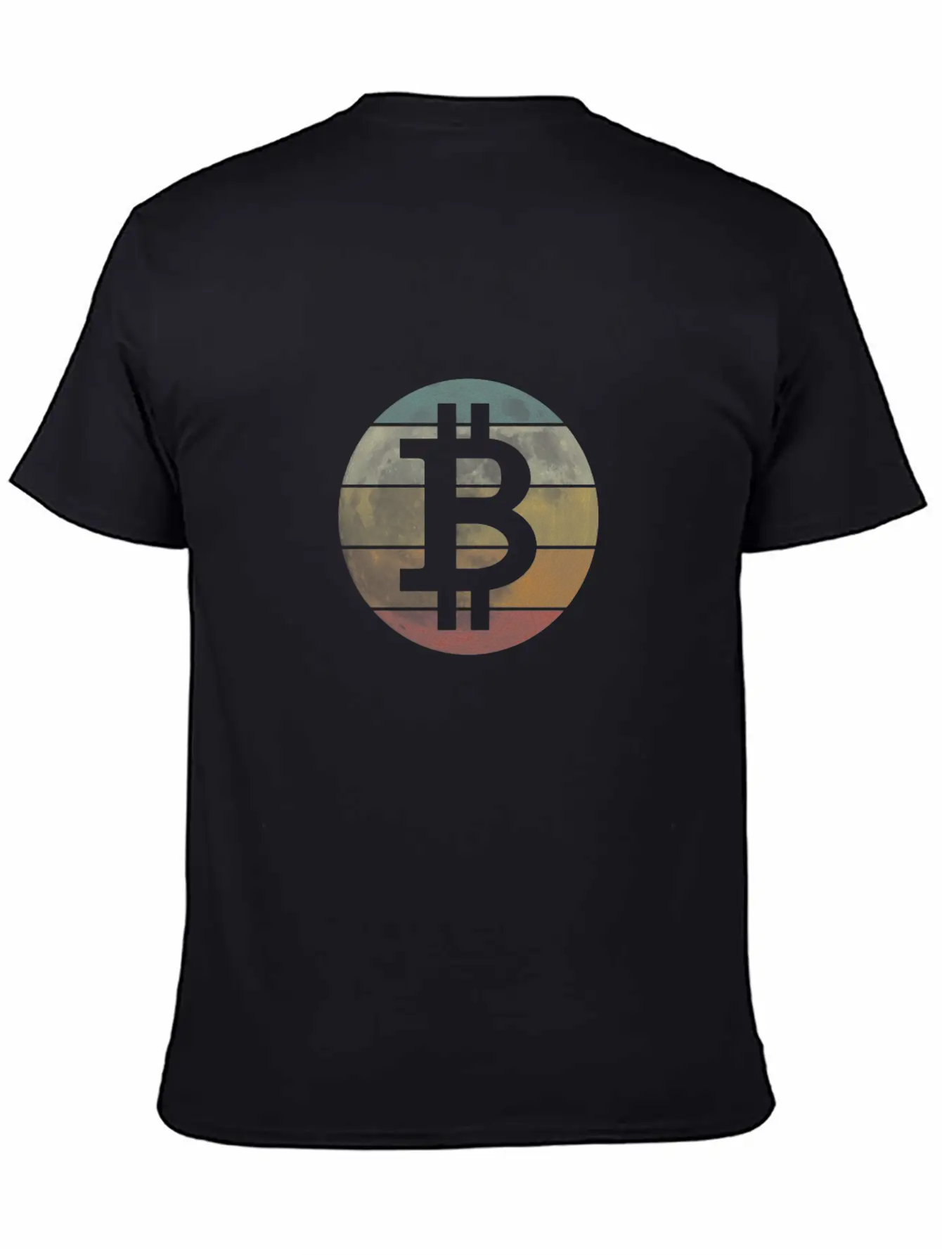 Bitcoin Vintage To The Moon Unisex Casual T-Shirt – Clean Design For Daily Comfort