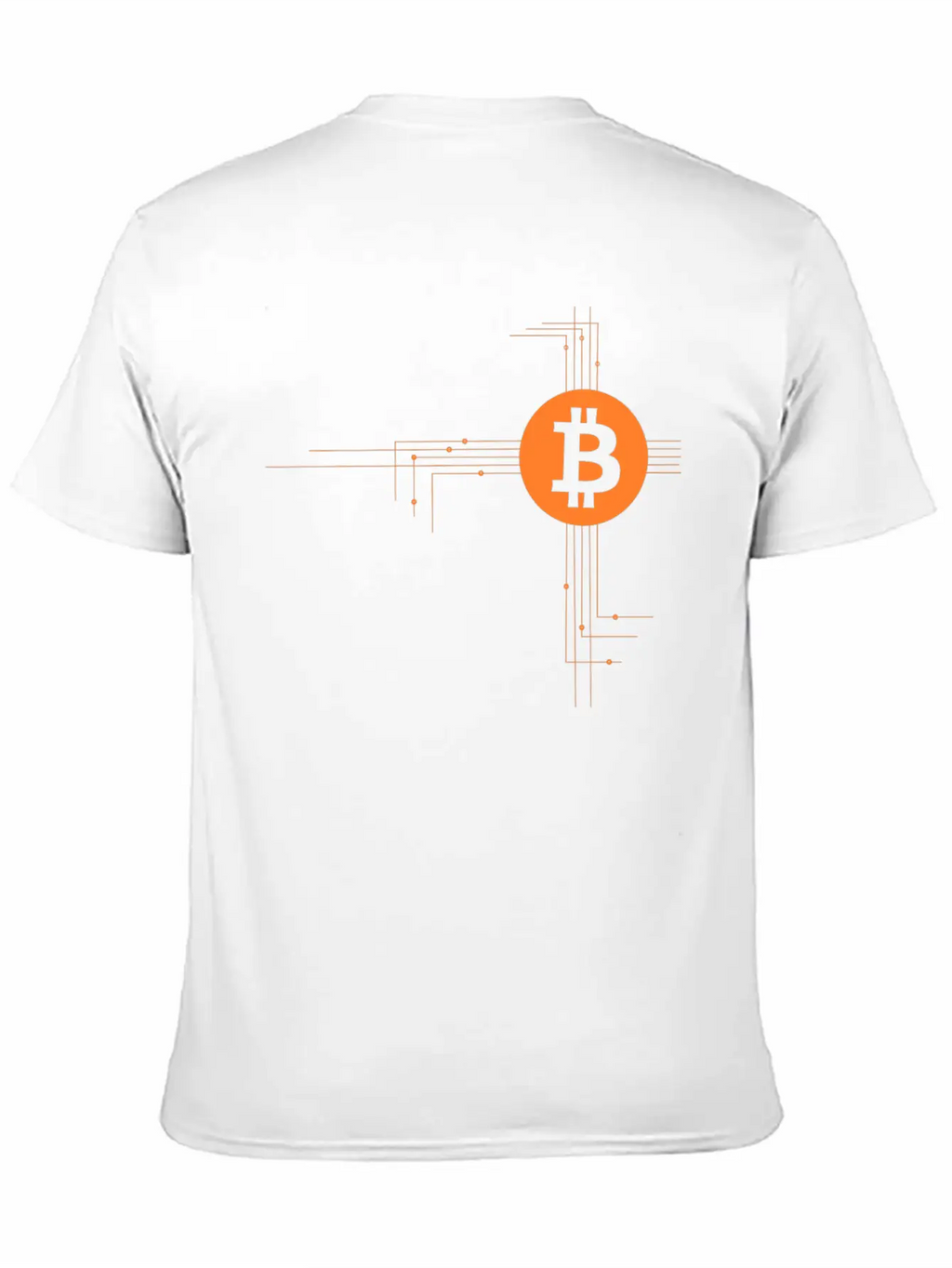 Bitcoin Wires Unisex Casual T-Shirt – Clean Design For Daily Comfort