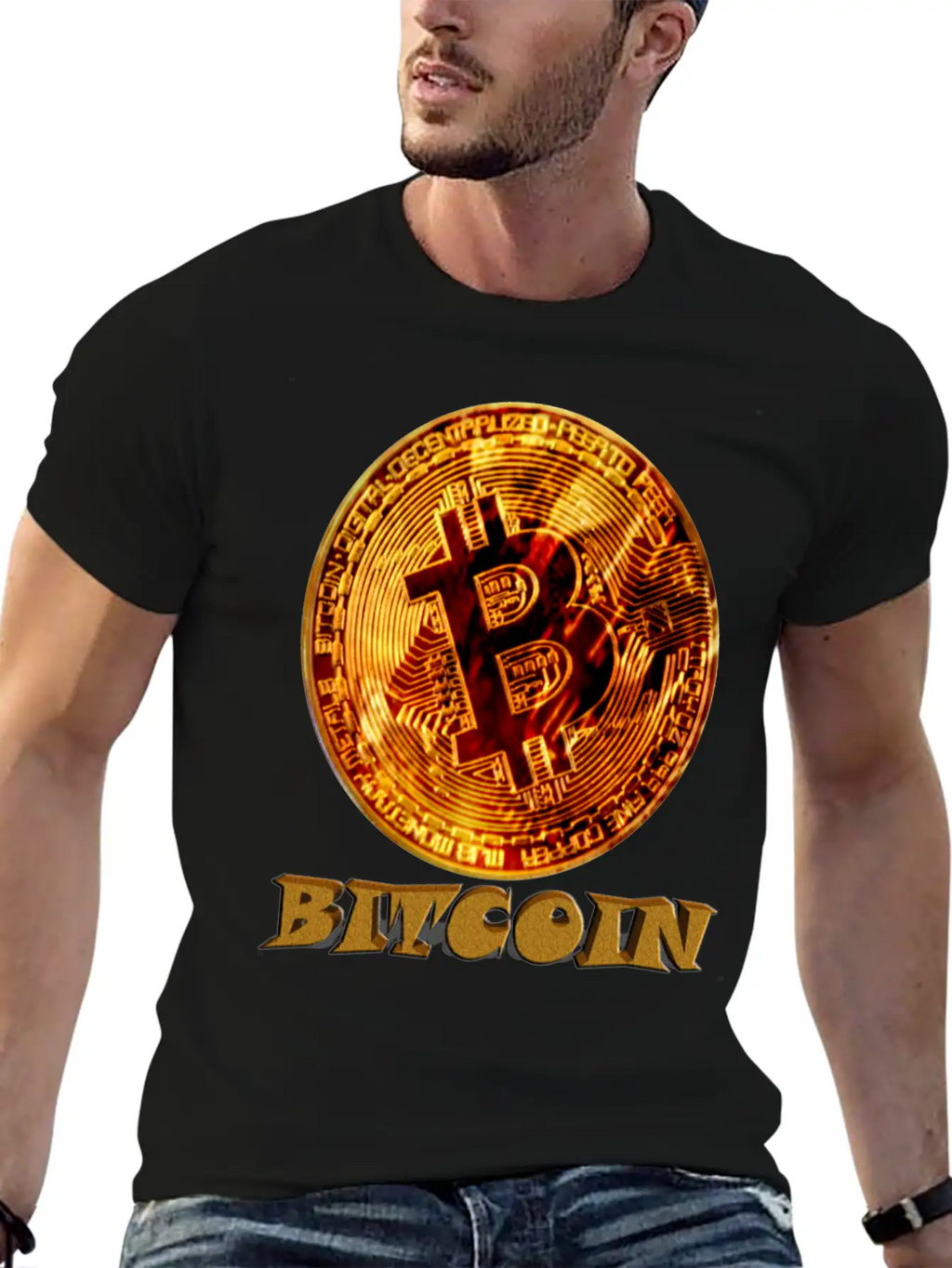 Bitcoin3 Stylish Everyday T-Shirt – Unisex Basic Cotton Tee