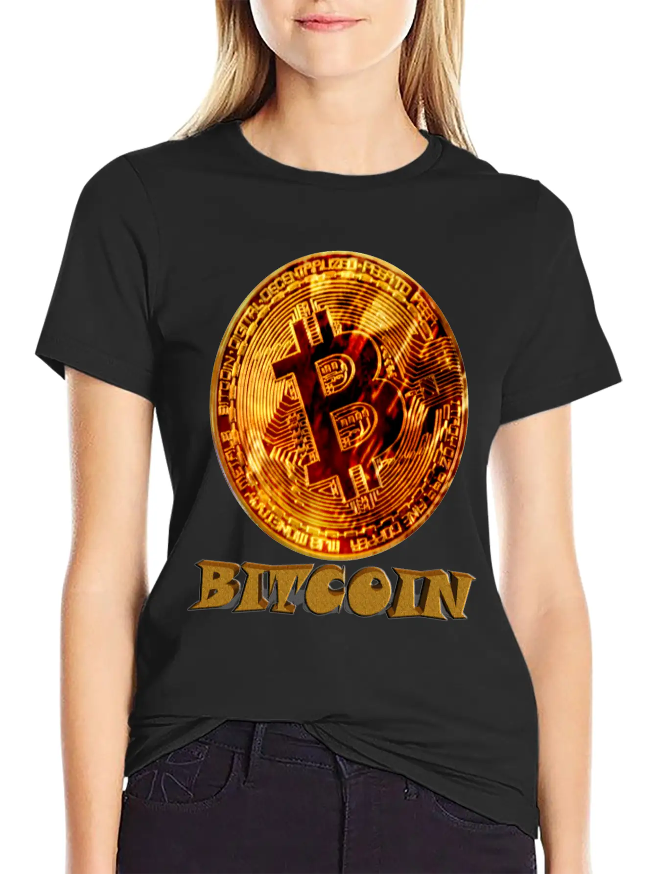 Bitcoin3 Stylish Everyday T-Shirt – Unisex Basic Cotton Tee