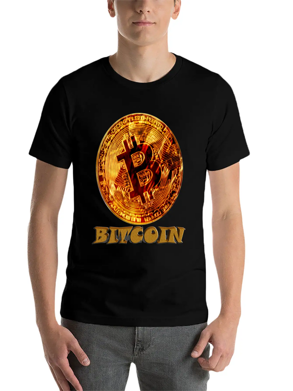Bitcoin3 Stylish Everyday T-Shirt – Unisex Basic Cotton Tee