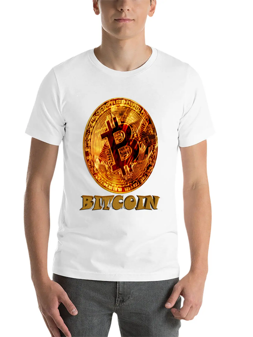 Bitcoin3 Stylish Everyday T-Shirt – Unisex Basic Cotton Tee