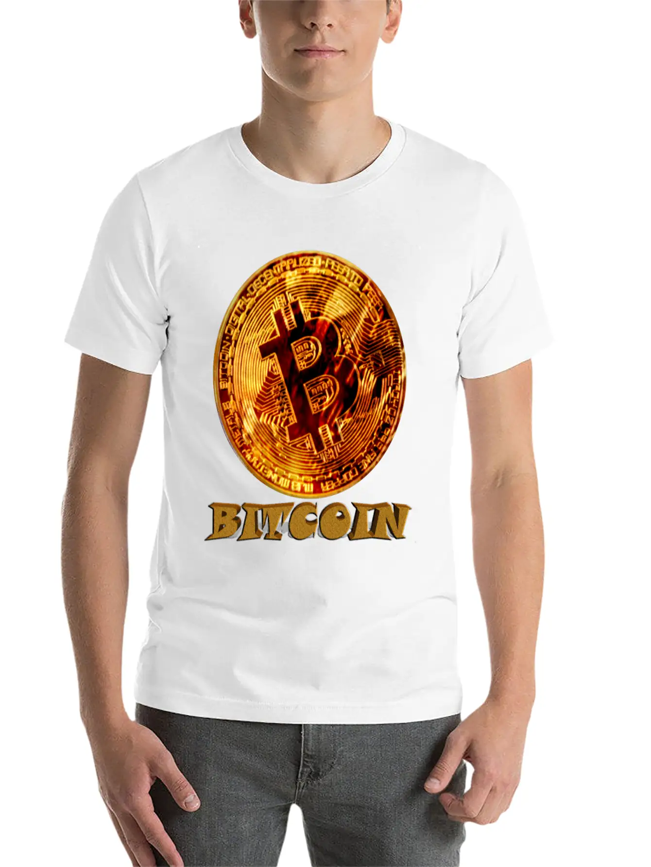 Bitcoin3 Stylish Everyday T-Shirt – Unisex Basic Cotton Tee