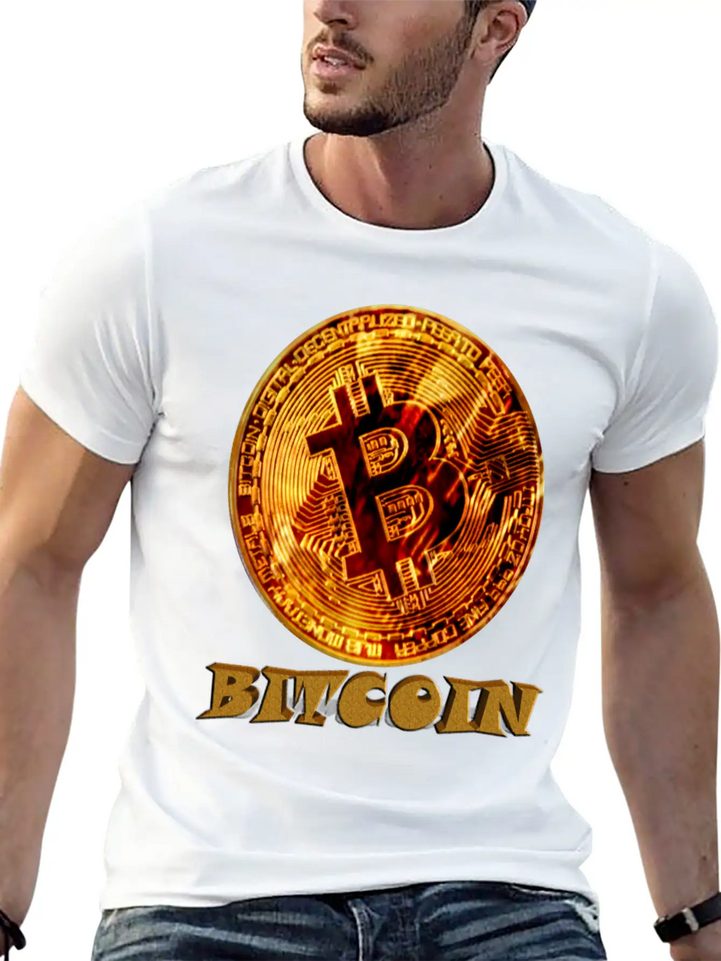 Bitcoin3 Stylish Everyday T-Shirt – Unisex Basic Cotton Tee