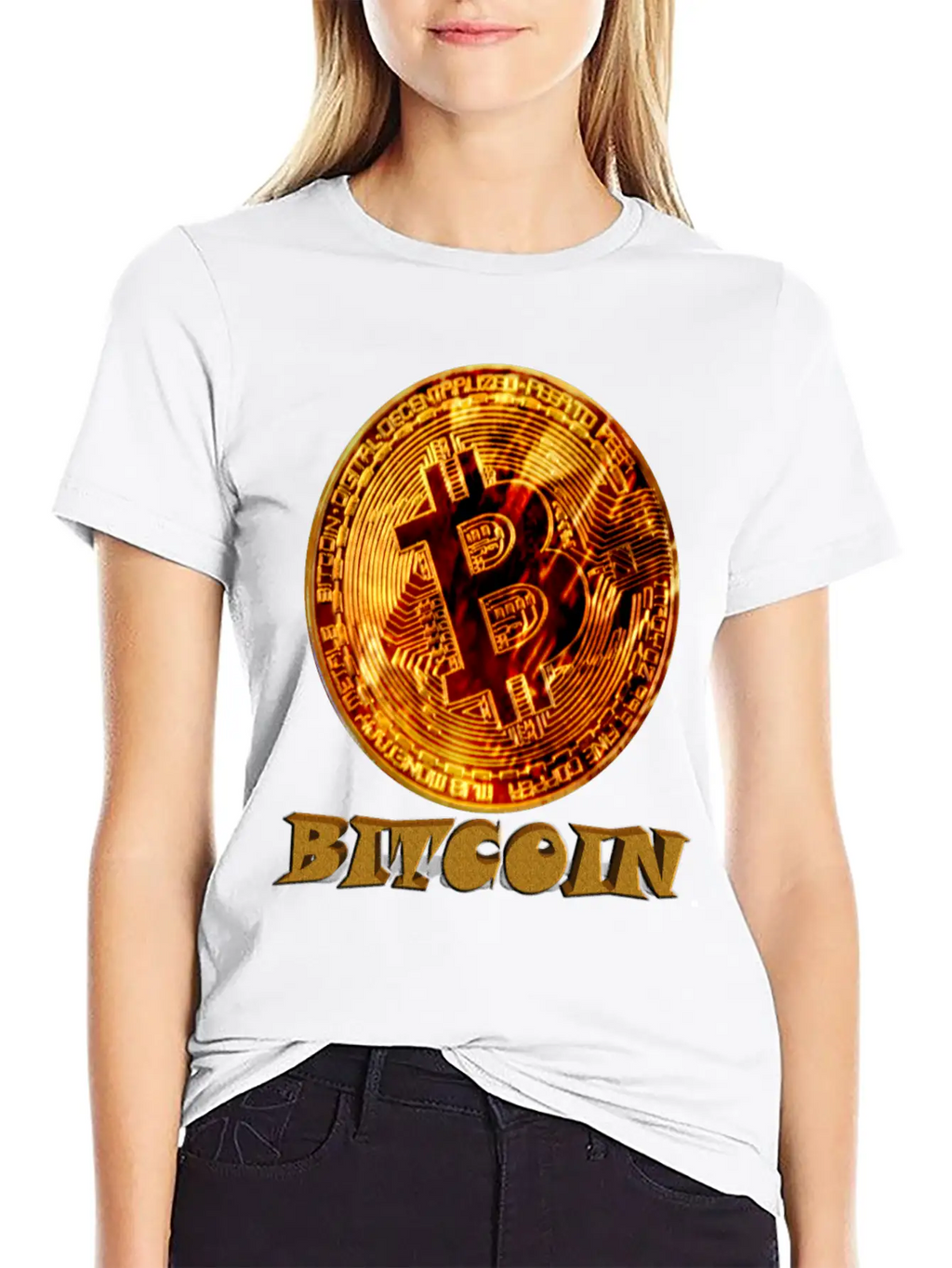 Bitcoin3 Stylish Everyday T-Shirt – Unisex Basic Cotton Tee