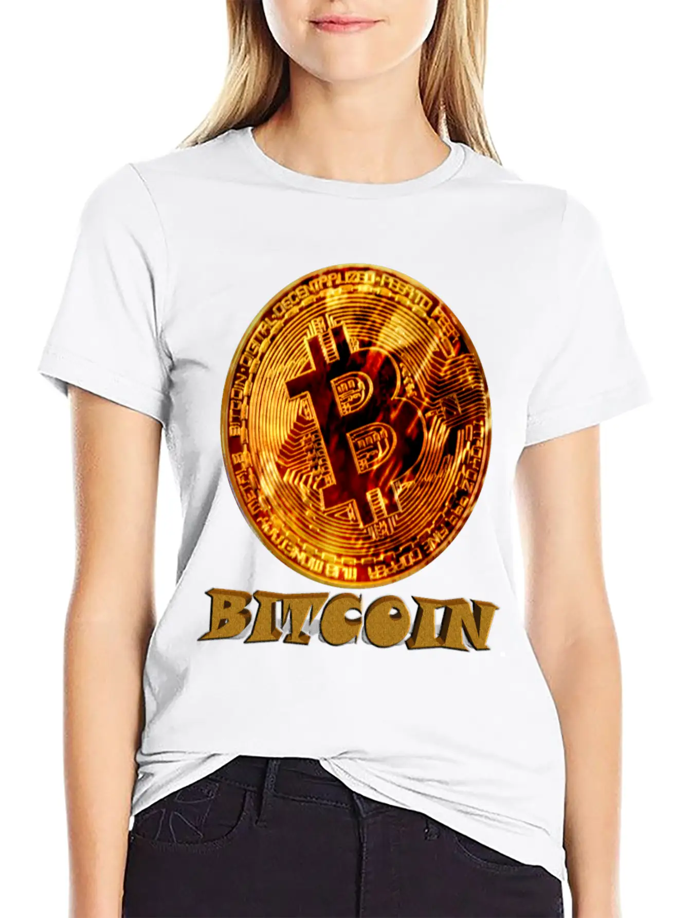 Bitcoin3 Stylish Everyday T-Shirt – Unisex Basic Cotton Tee