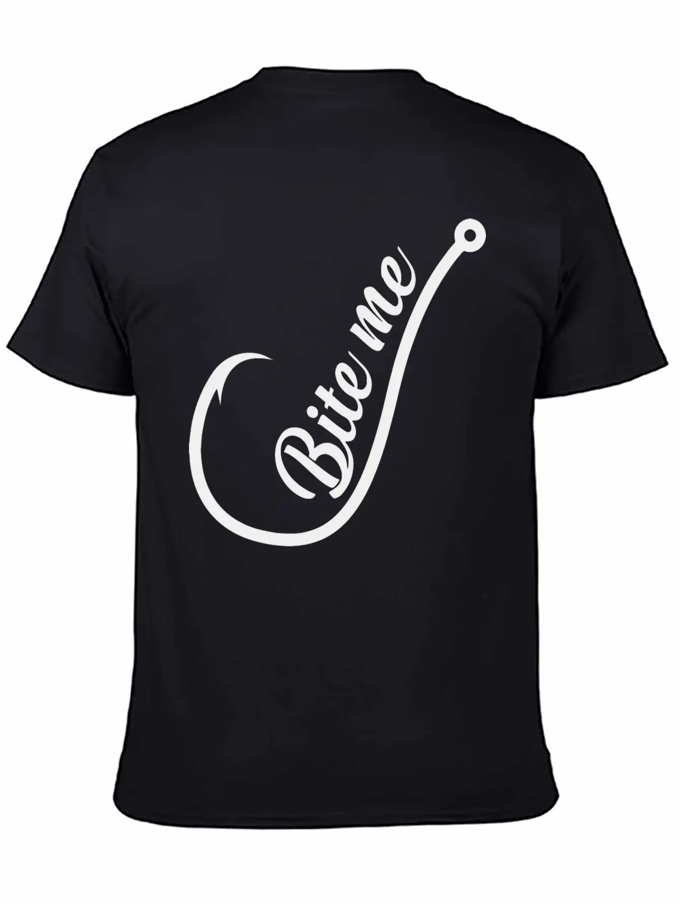 Bite Me Hook Unisex Casual T-Shirt – Clean Design For Daily Comfort