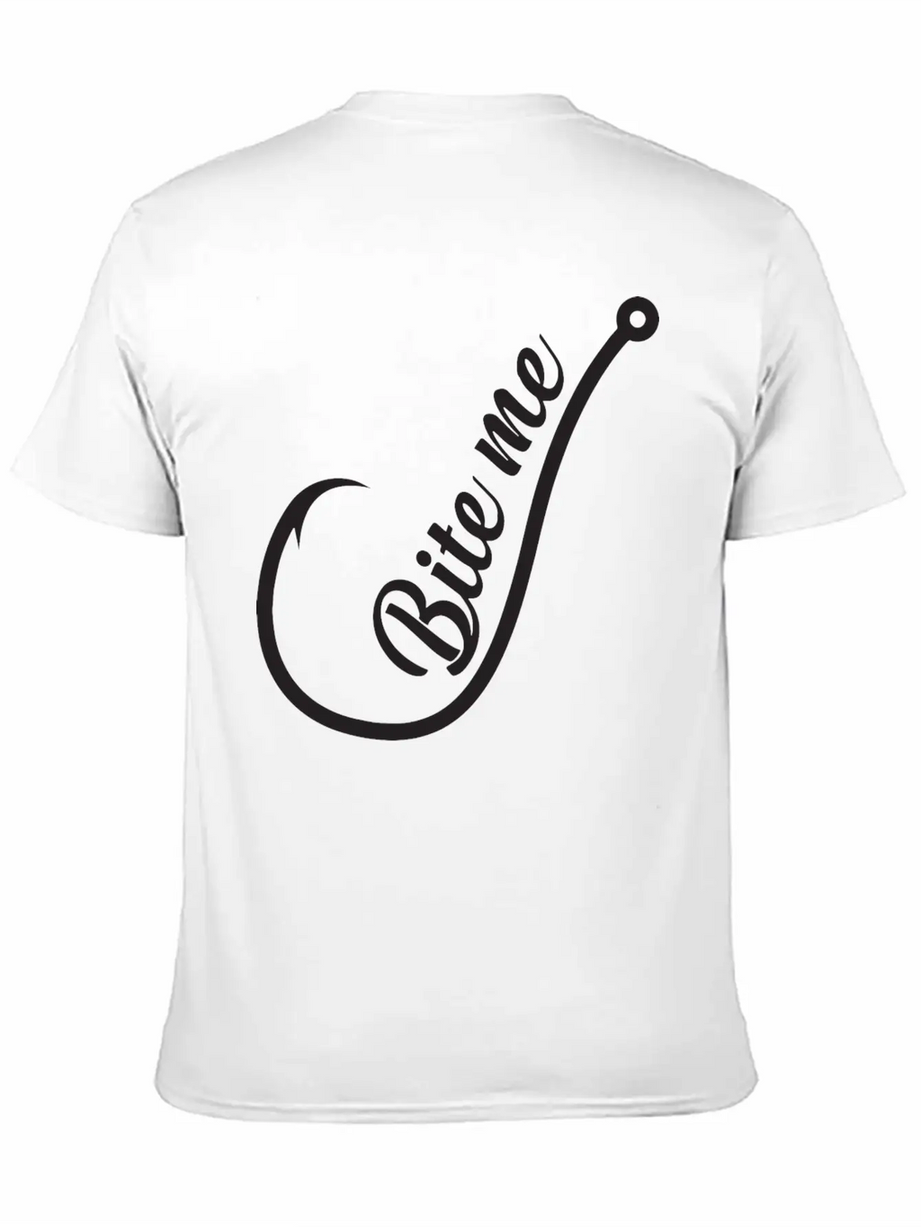 Bite Me Hook Unisex Casual T-Shirt – Clean Design For Daily Comfort