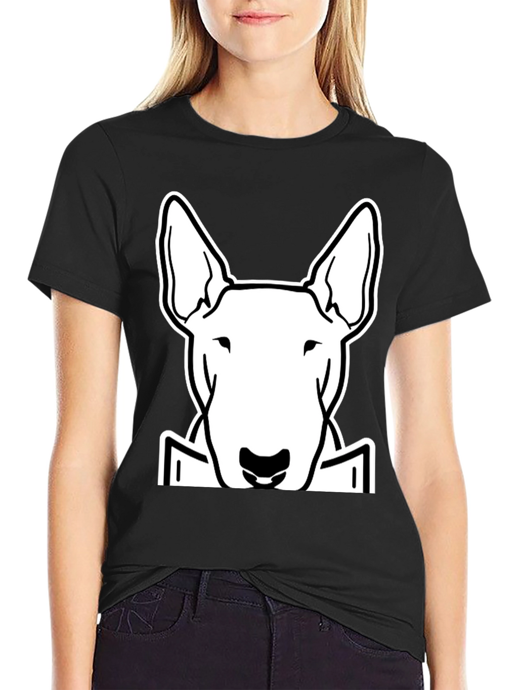 Bull Terrier Dog Graphic T-Shirt