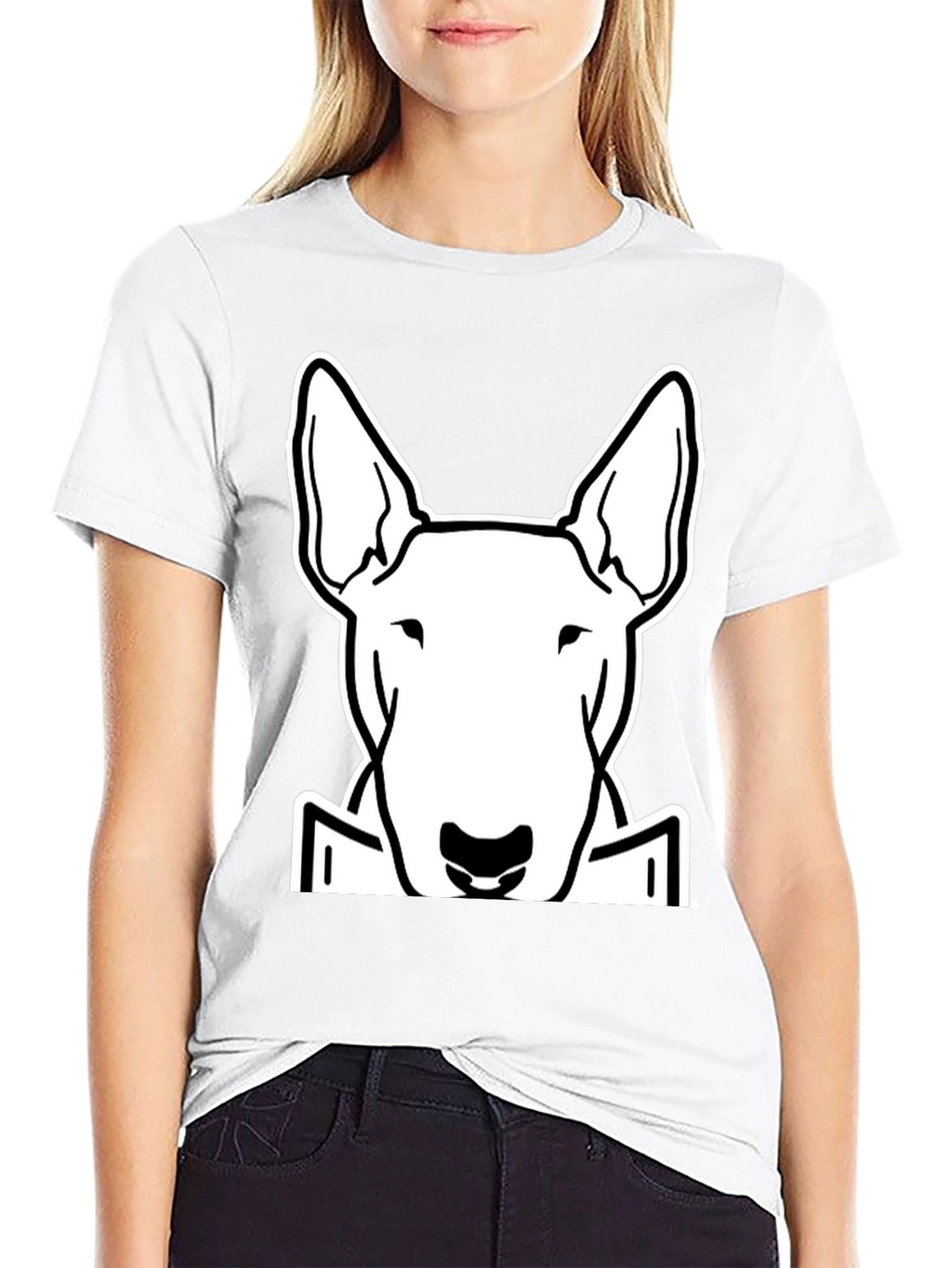 Bull Terrier Dog Graphic T-Shirt