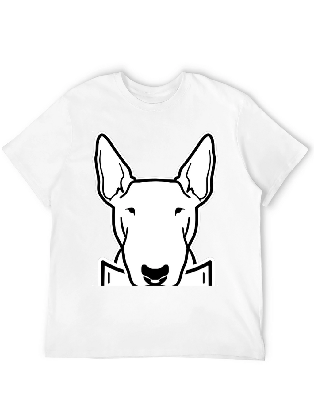 Bull Terrier Dog Graphic T-Shirt