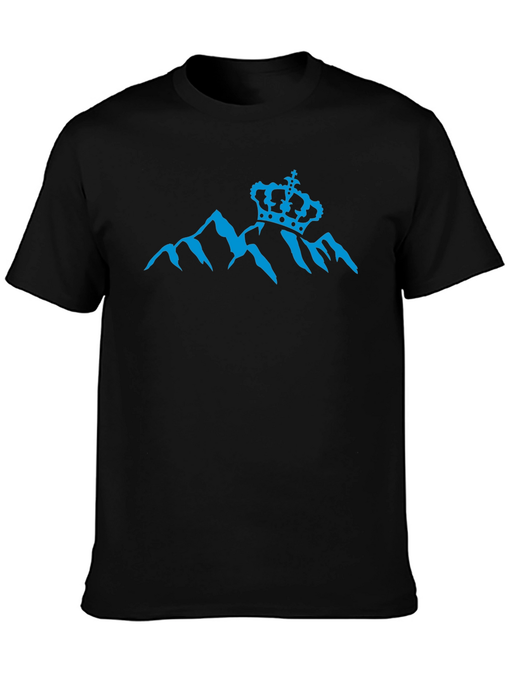 Mountain Crown Graphic Tee - Black