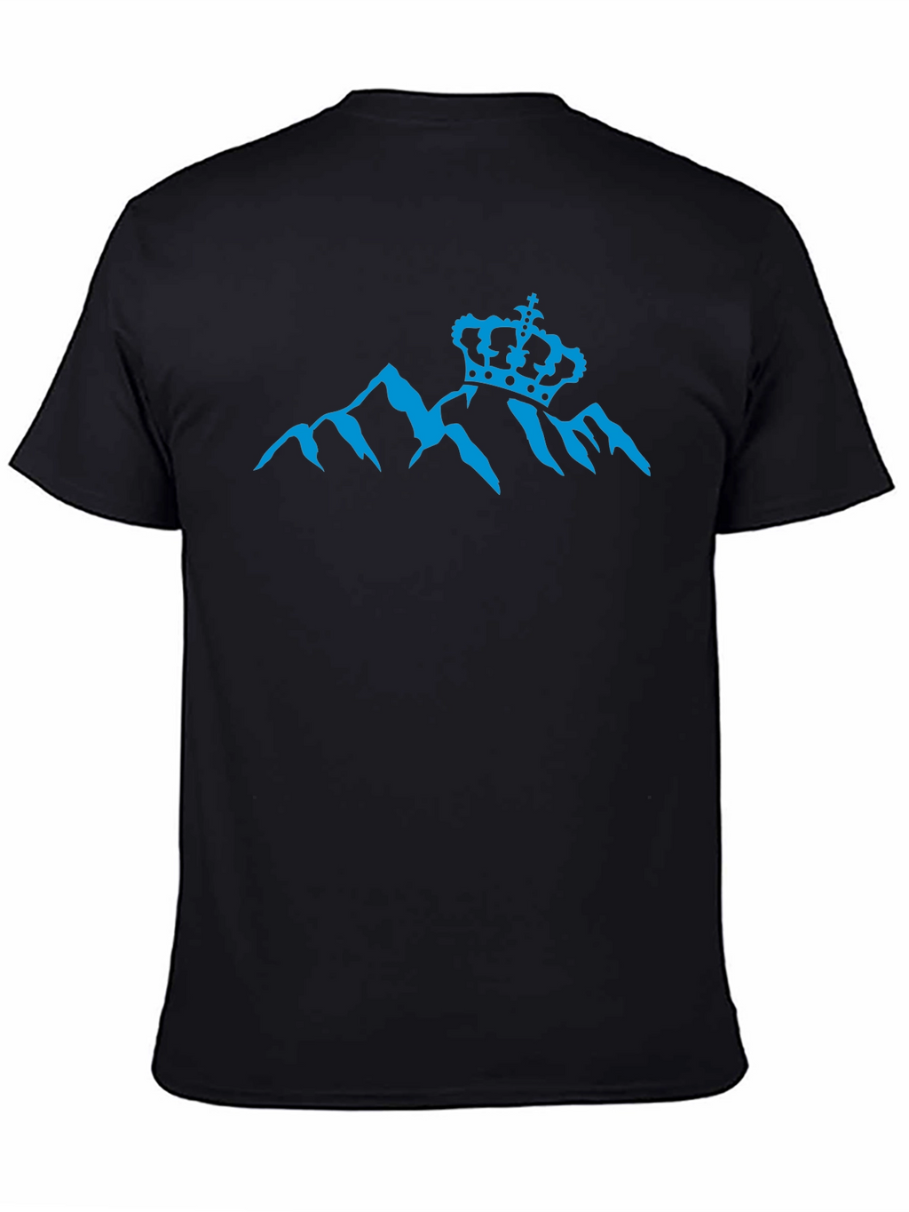 Mountain Crown Graphic Tee - Black