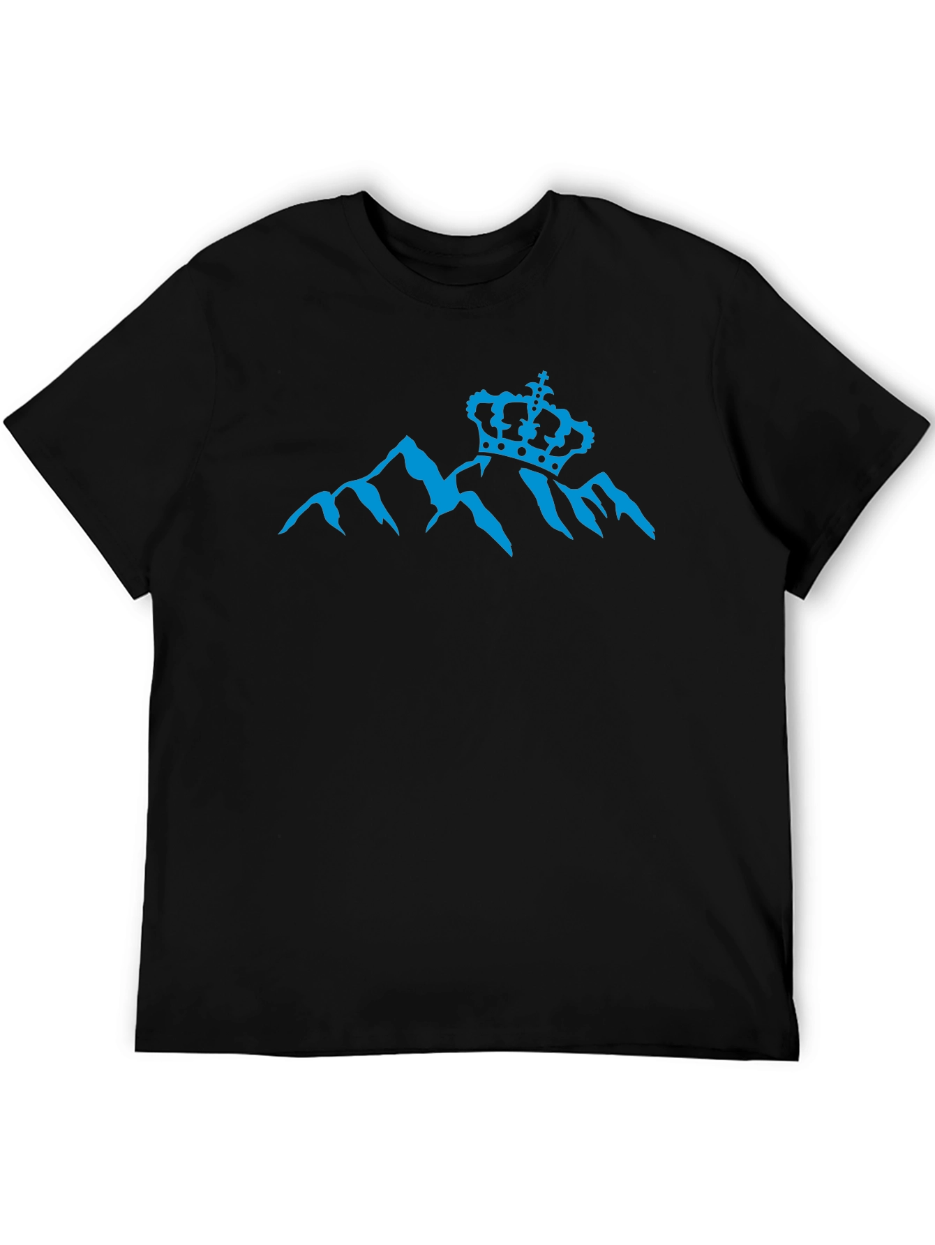 Mountain Crown Graphic Tee - Black