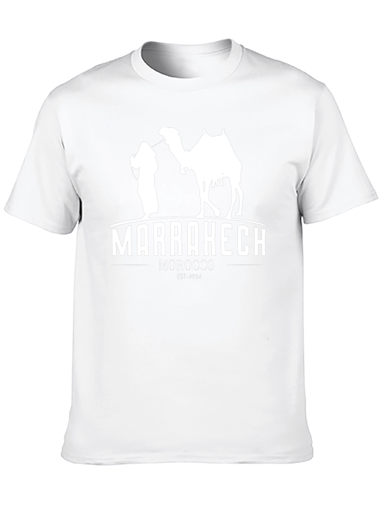 Marrakech Morocco T-Shirt - Black Graphic Tee