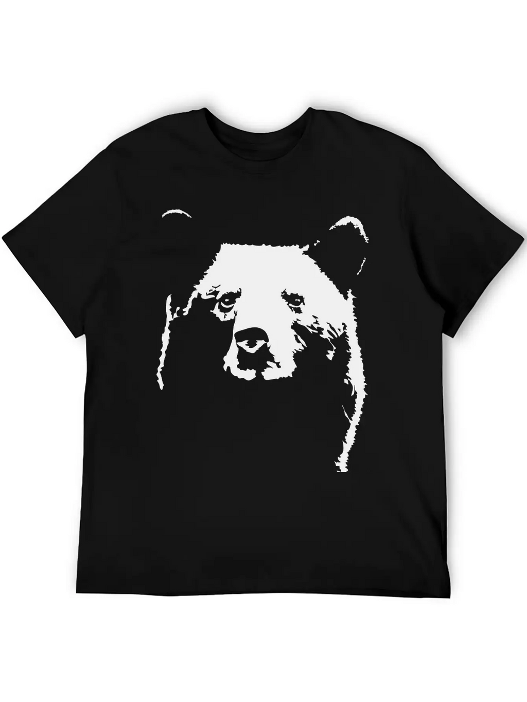 Black Bear Casual Graphic T-Shirt – Simple And Comfortable Daily Wear