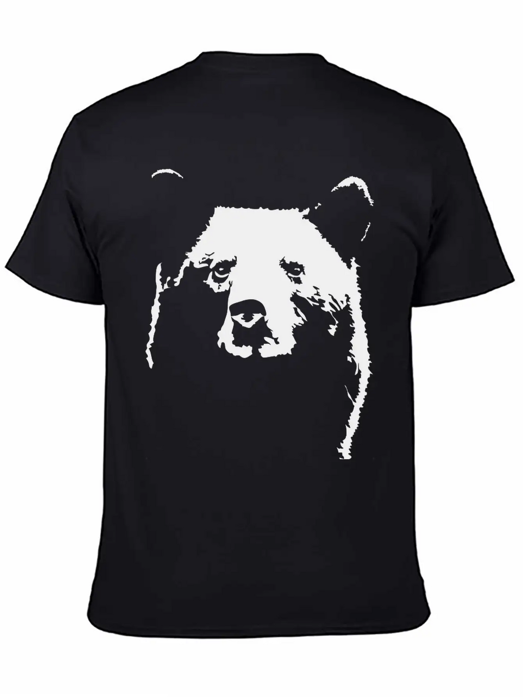 Black Bear Casual Graphic T-Shirt – Simple And Comfortable Daily Wear