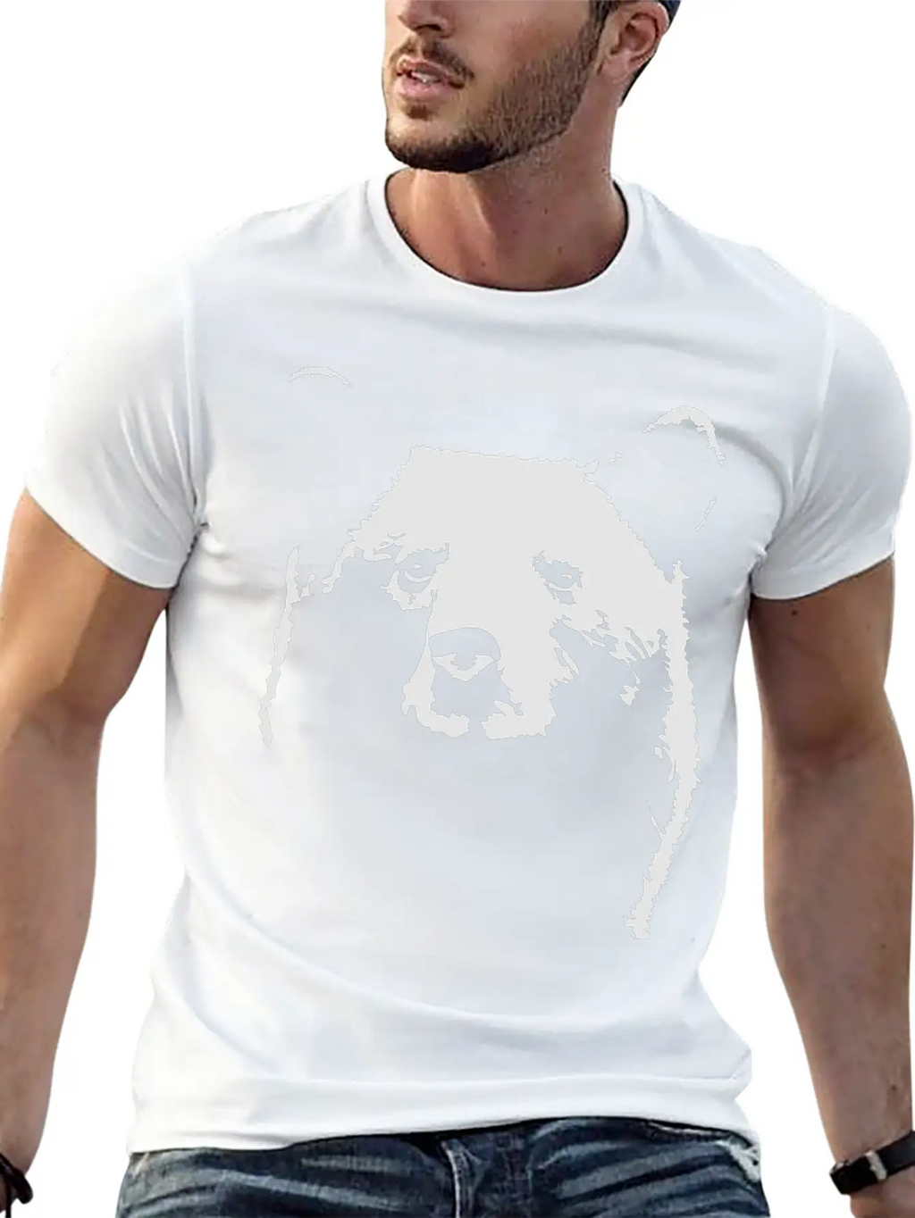 Black Bear Casual Graphic T-Shirt – Simple And Comfortable Daily Wear