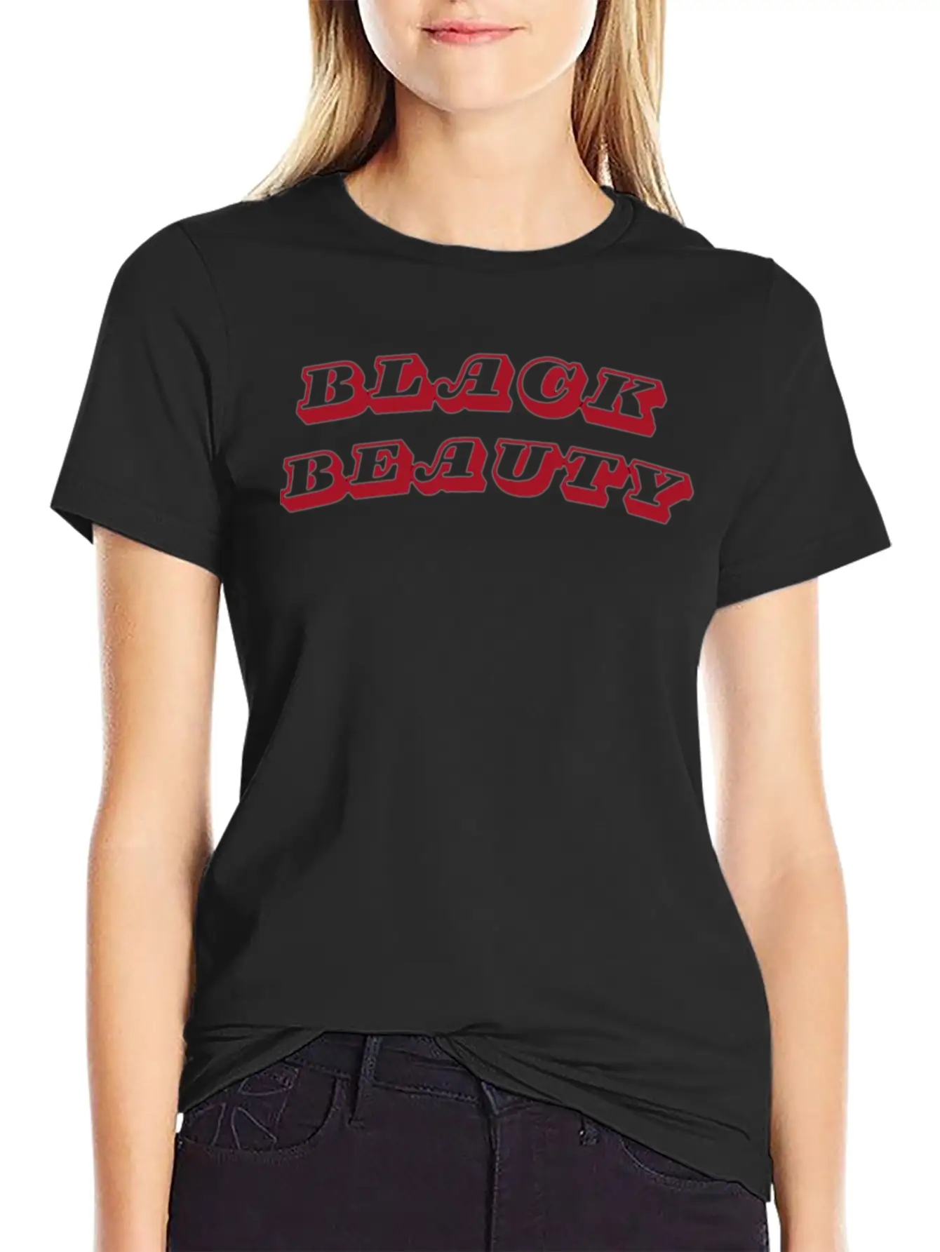 Black Beauty Breathable Soft Cotton T-Shirt – Timeless Casual Look