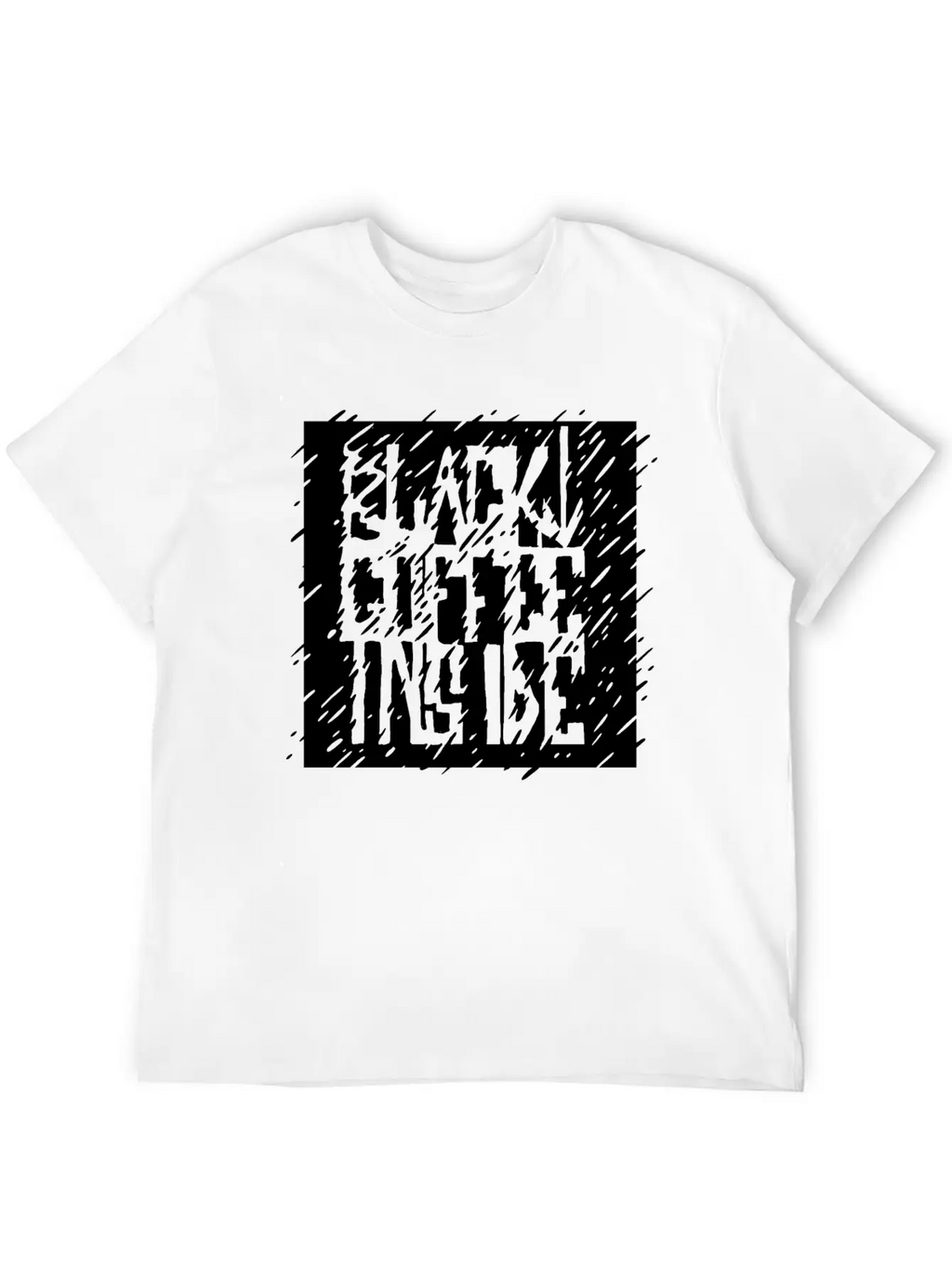 Black Coffee Inside Unisex Casual T-Shirt – Clean Design For Daily Comfort