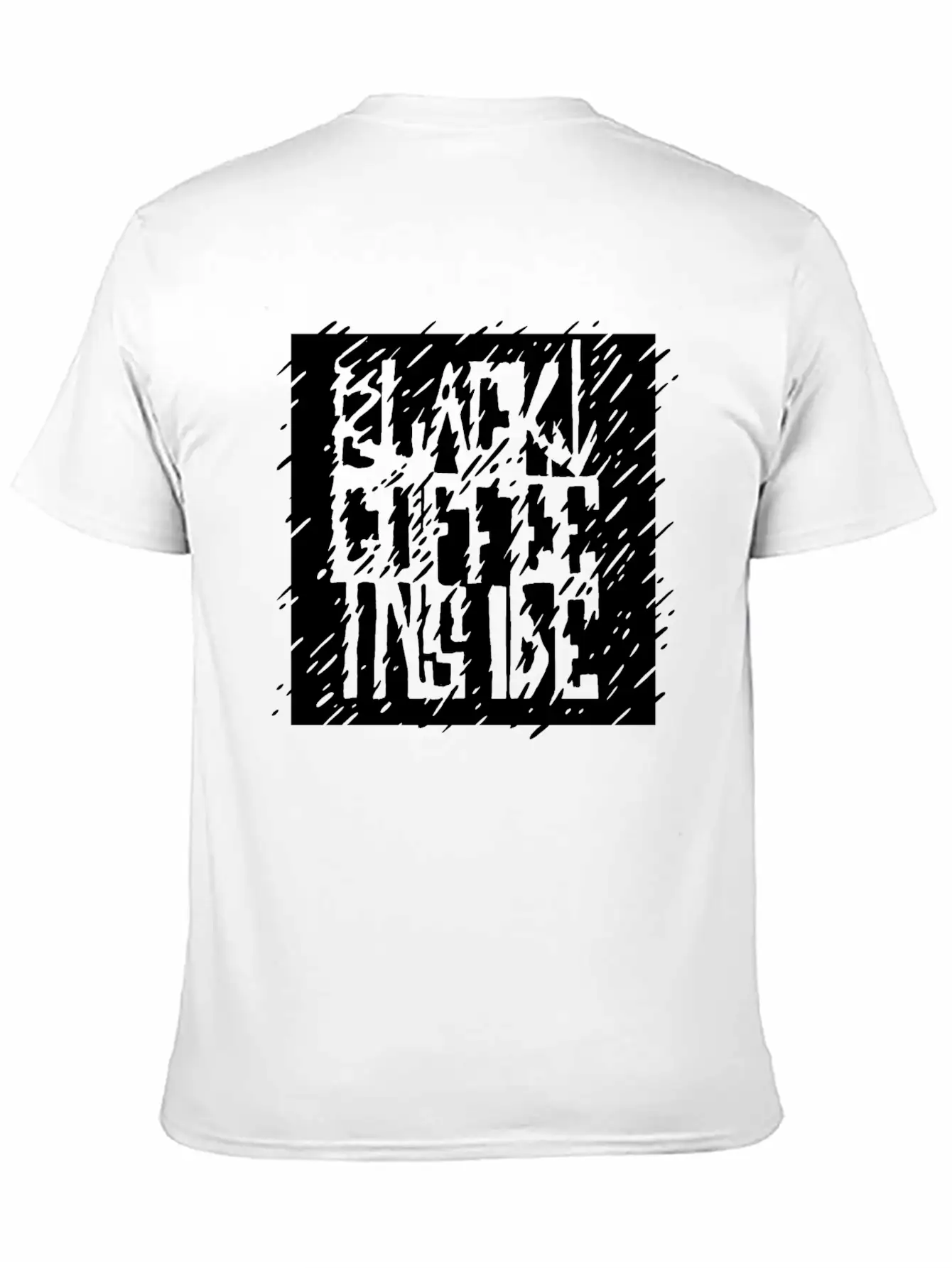 Black Coffee Inside Unisex Casual T-Shirt – Clean Design For Daily Comfort