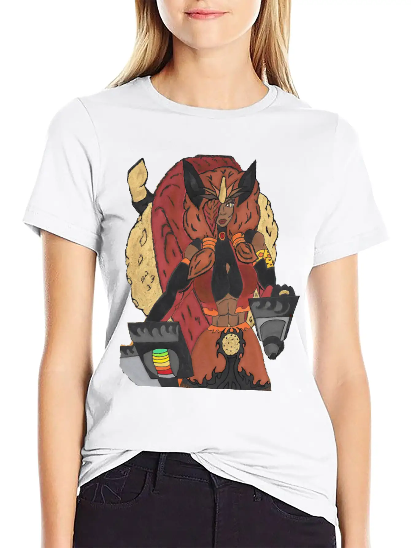 Black Fox Diana Paige Unisex Casual T-Shirt – Clean Design For Daily Comfort