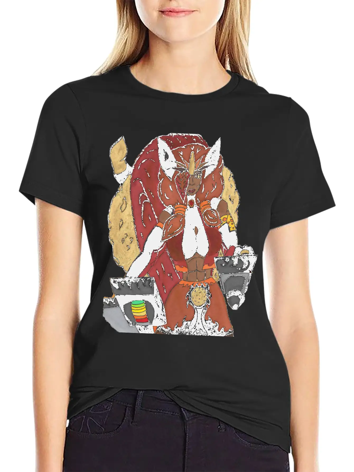 Black Fox Diana Paige Unisex Casual T-Shirt – Clean Design For Daily Comfort
