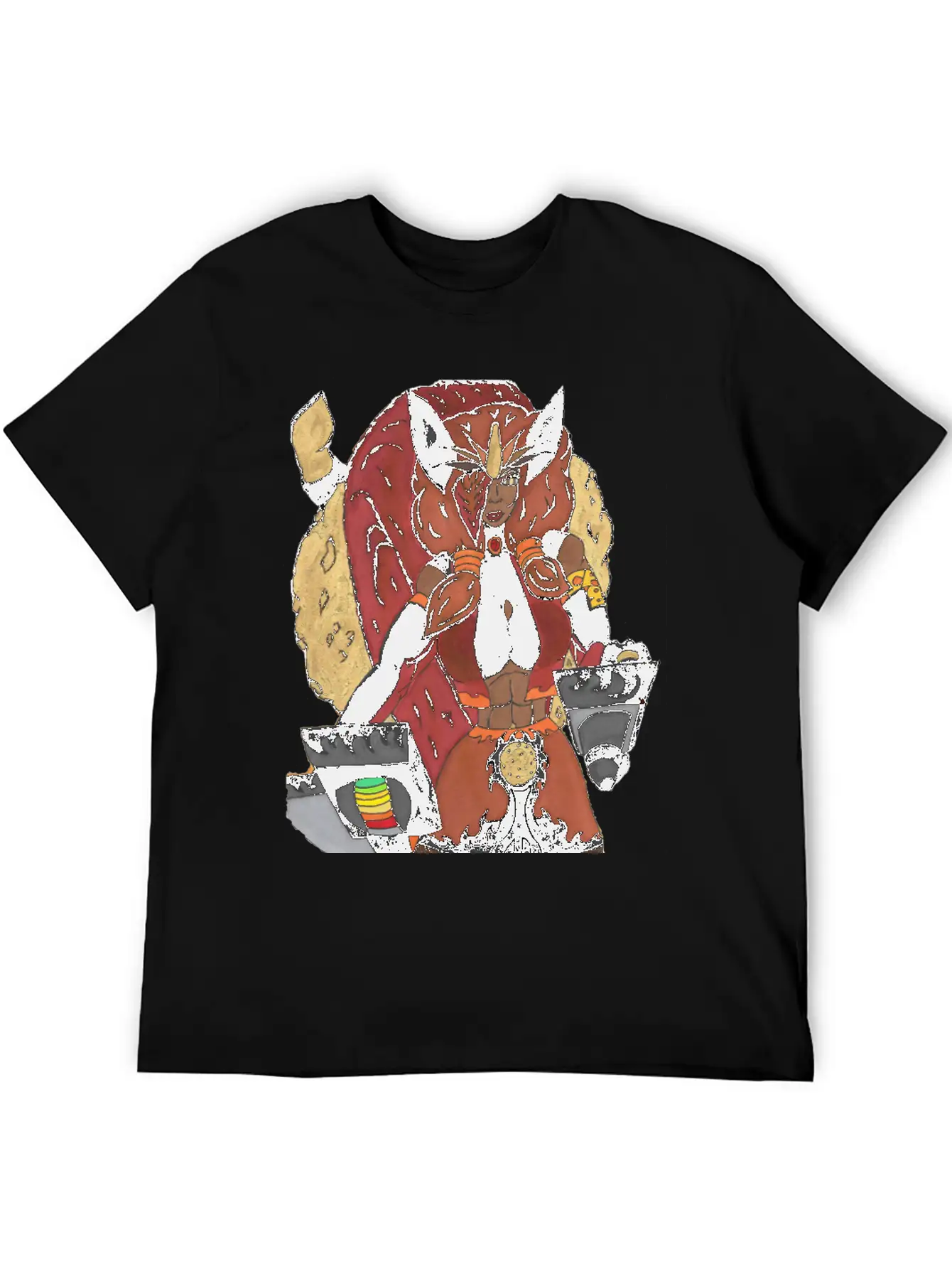 Black Fox Diana Paige Unisex Casual T-Shirt – Clean Design For Daily Comfort