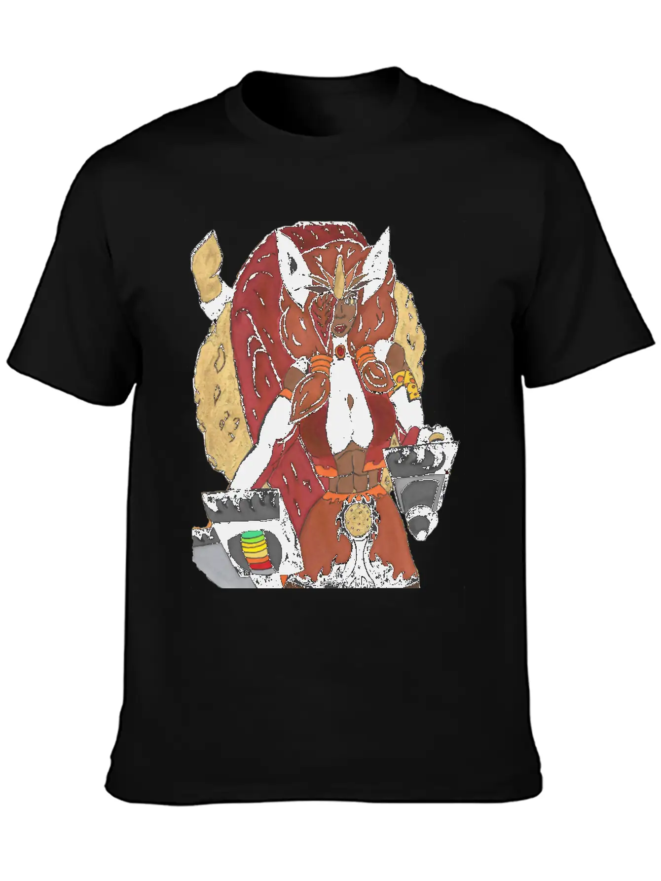 Black Fox Diana Paige Unisex Casual T-Shirt – Clean Design For Daily Comfort