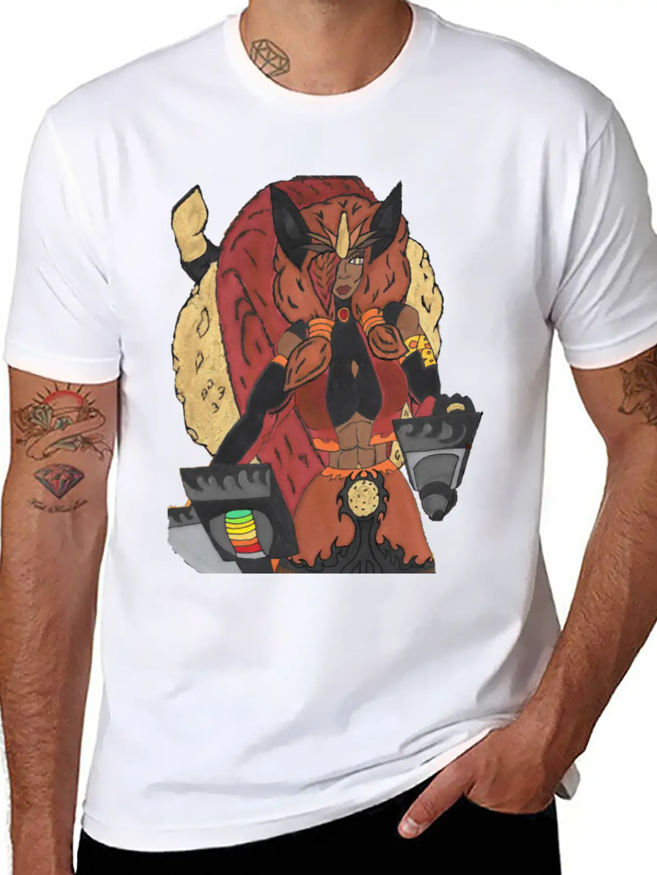 Black Fox Diana Paige Unisex Casual T-Shirt – Clean Design For Daily Comfort