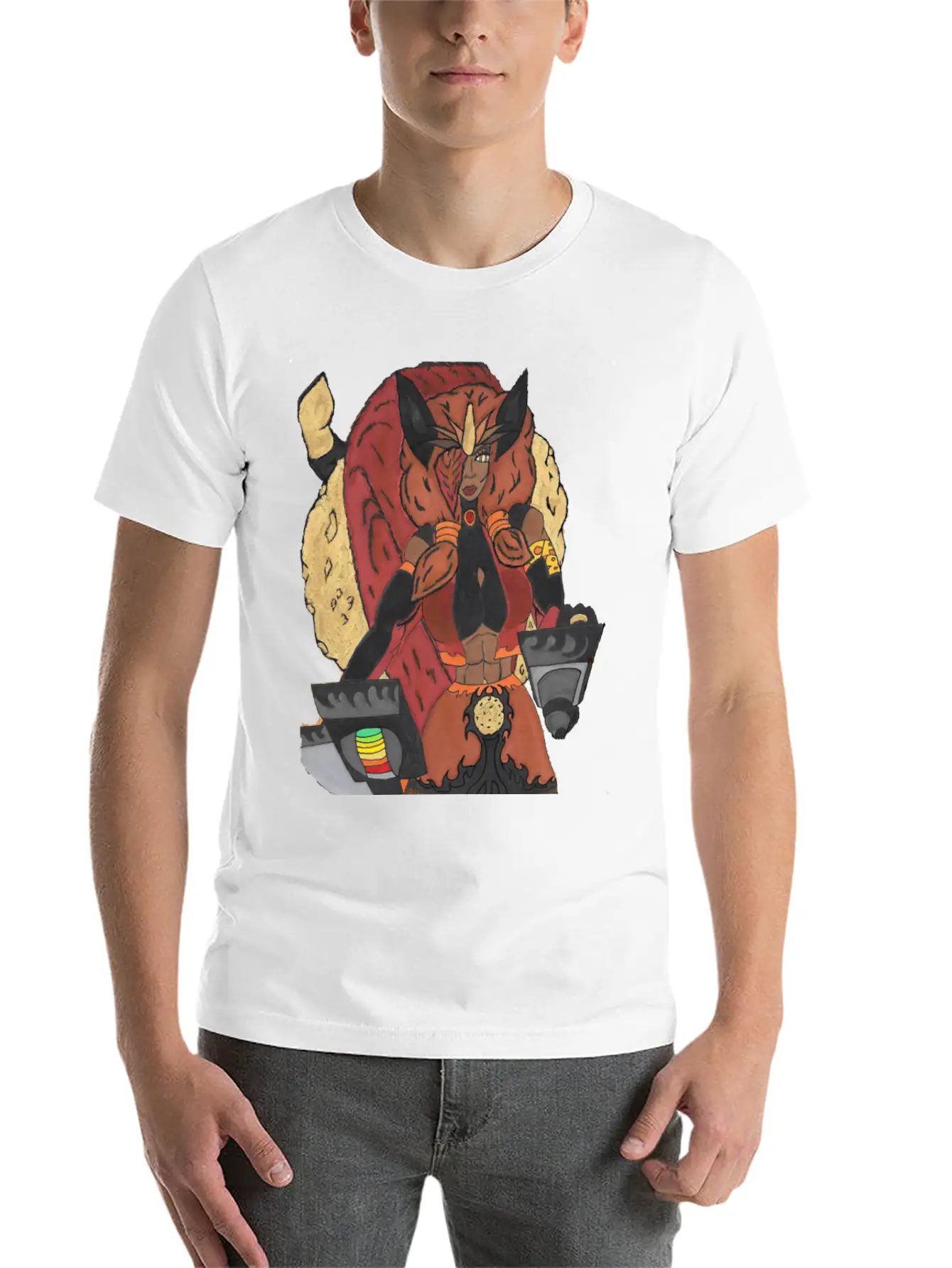 Black Fox Diana Paige Unisex Casual T-Shirt – Clean Design For Daily Comfort