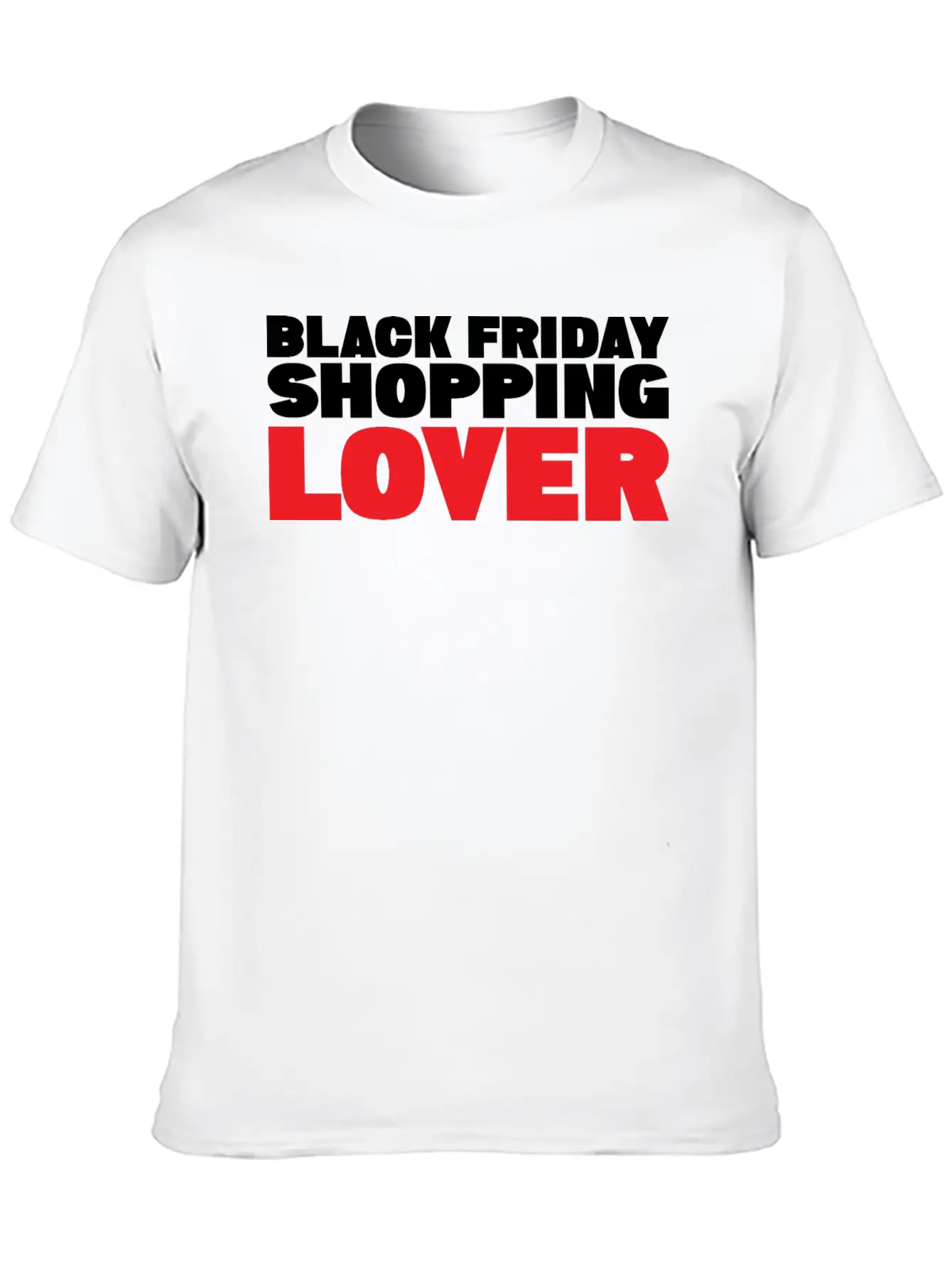 BLACK FRIDAY SHOPPING LOVER Stylish Everyday T-Shirt – Unisex Basic Cotton Tee