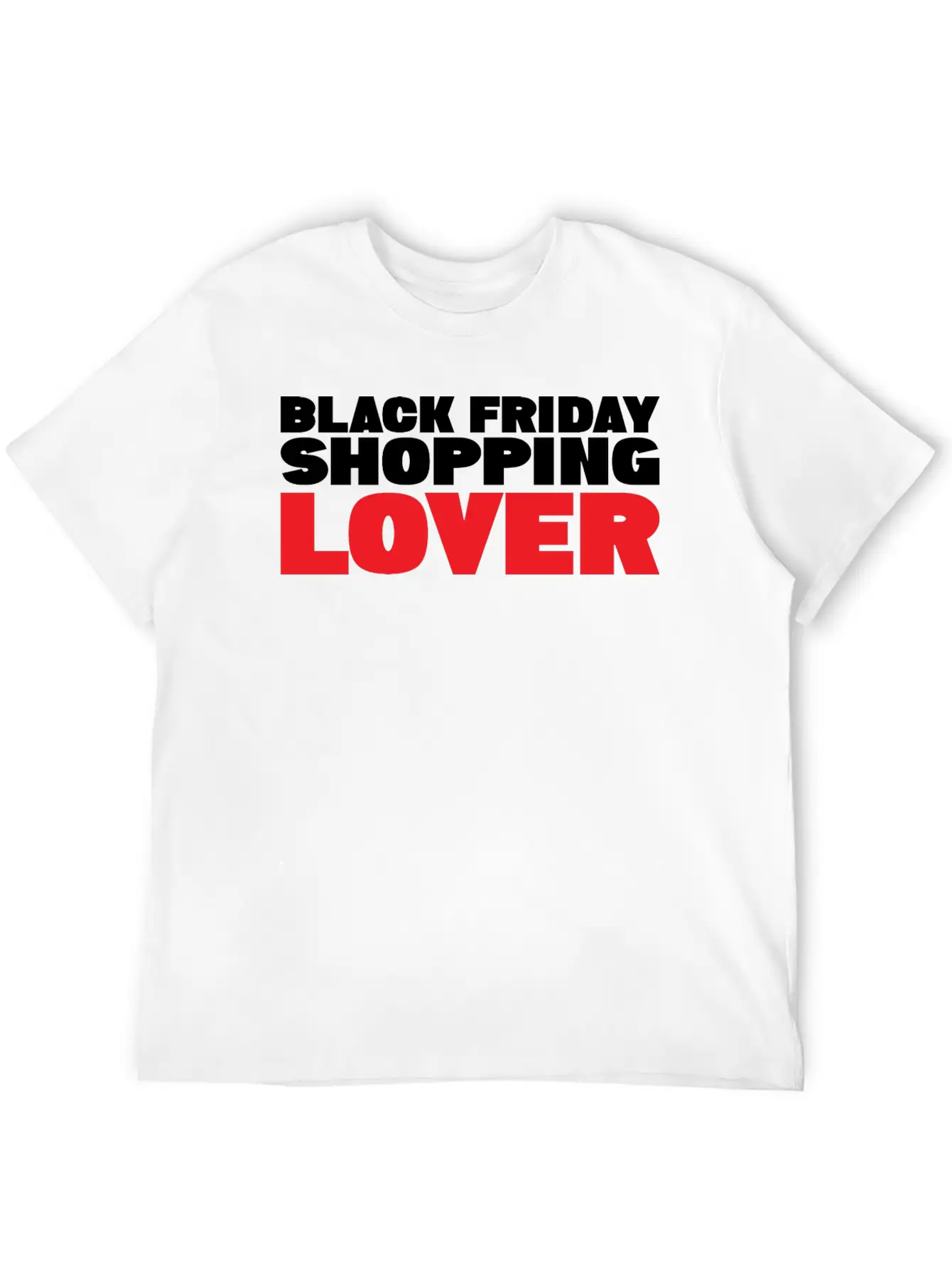 BLACK FRIDAY SHOPPING LOVER Stylish Everyday T-Shirt – Unisex Basic Cotton Tee