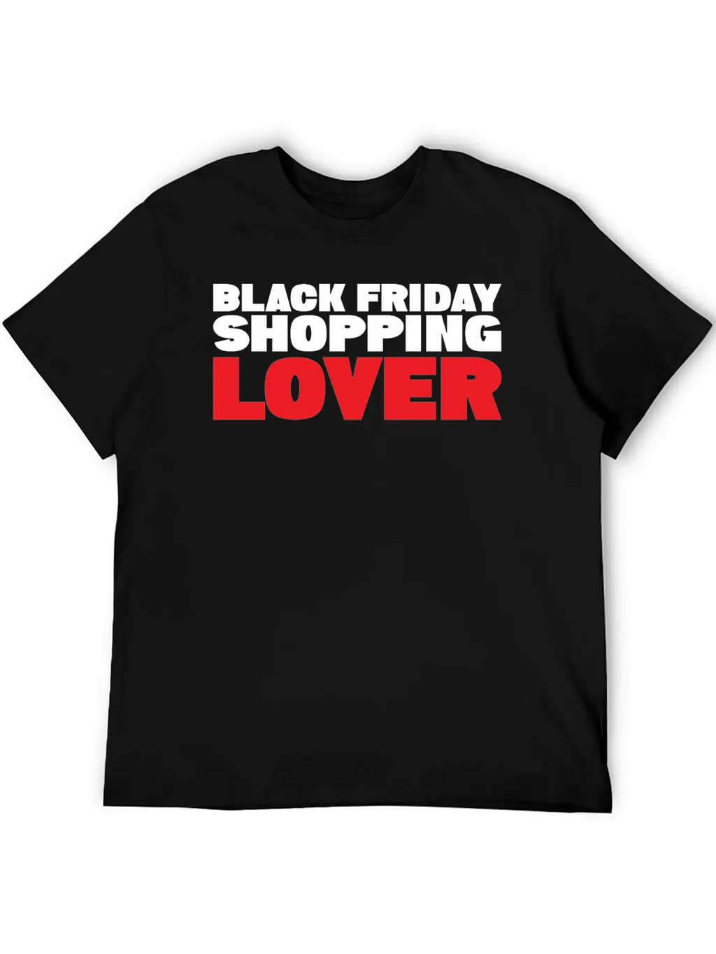 BLACK FRIDAY SHOPPING LOVER Stylish Everyday T-Shirt – Unisex Basic Cotton Tee