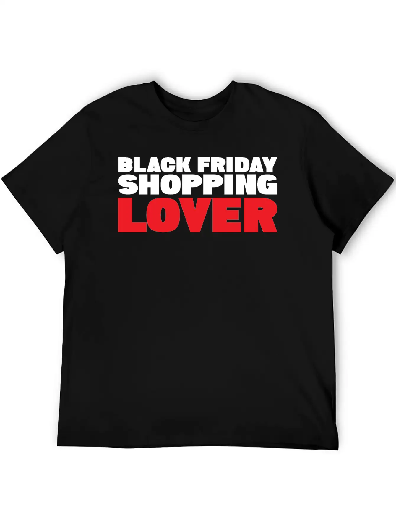 BLACK FRIDAY SHOPPING LOVER Stylish Everyday T-Shirt – Unisex Basic Cotton Tee