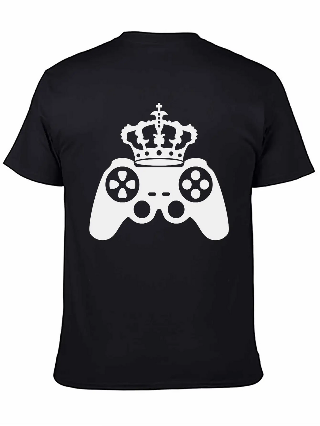Black Gamer Gamble Playing Computer Fun Console Co Essential Cotton Tee For Daily Outfits – Unisex Style
