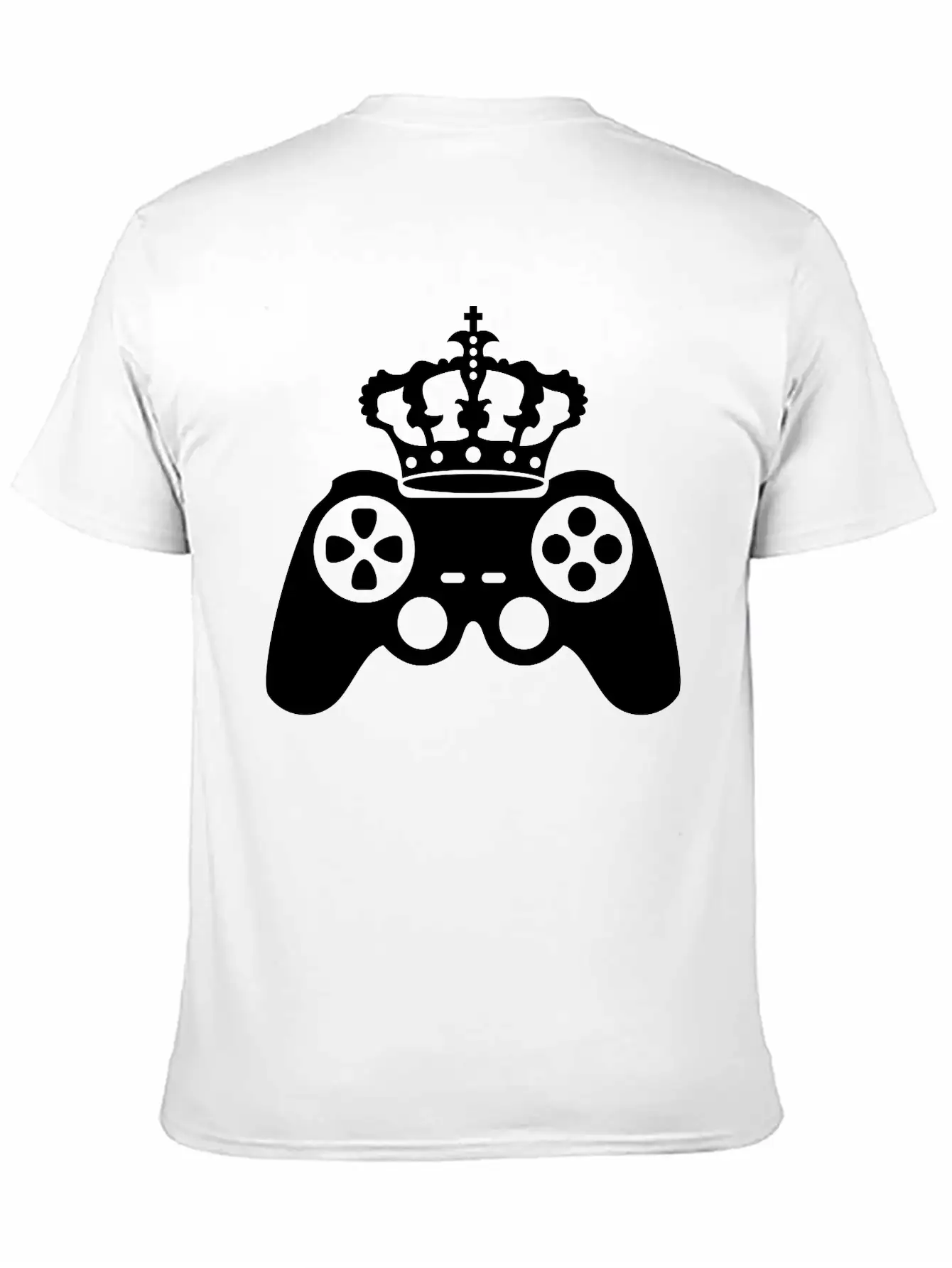 Black Gamer Gamble Playing Computer Fun Console Co Essential Cotton Tee For Daily Outfits – Unisex Style