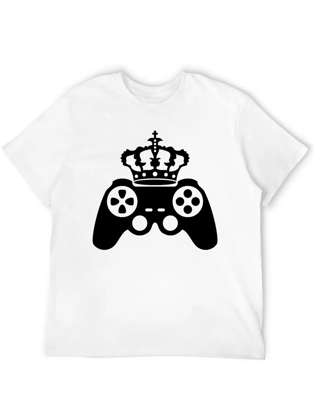 Black Gamer Gamble Playing Computer Fun Console Co Essential Cotton Tee For Daily Outfits – Unisex Style