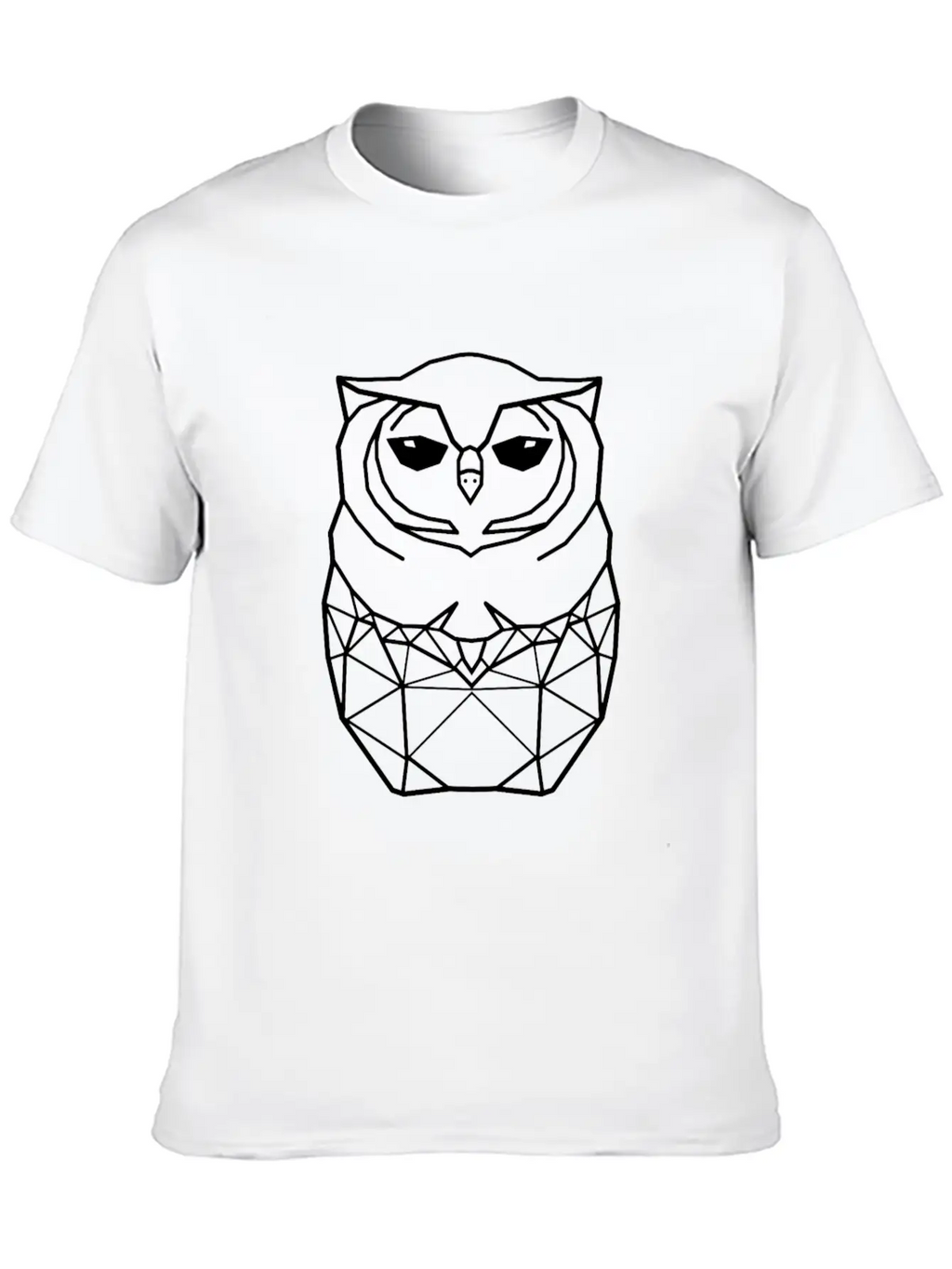Black Owl Casual Graphic T-Shirt – Simple And Comfortable Daily Wear